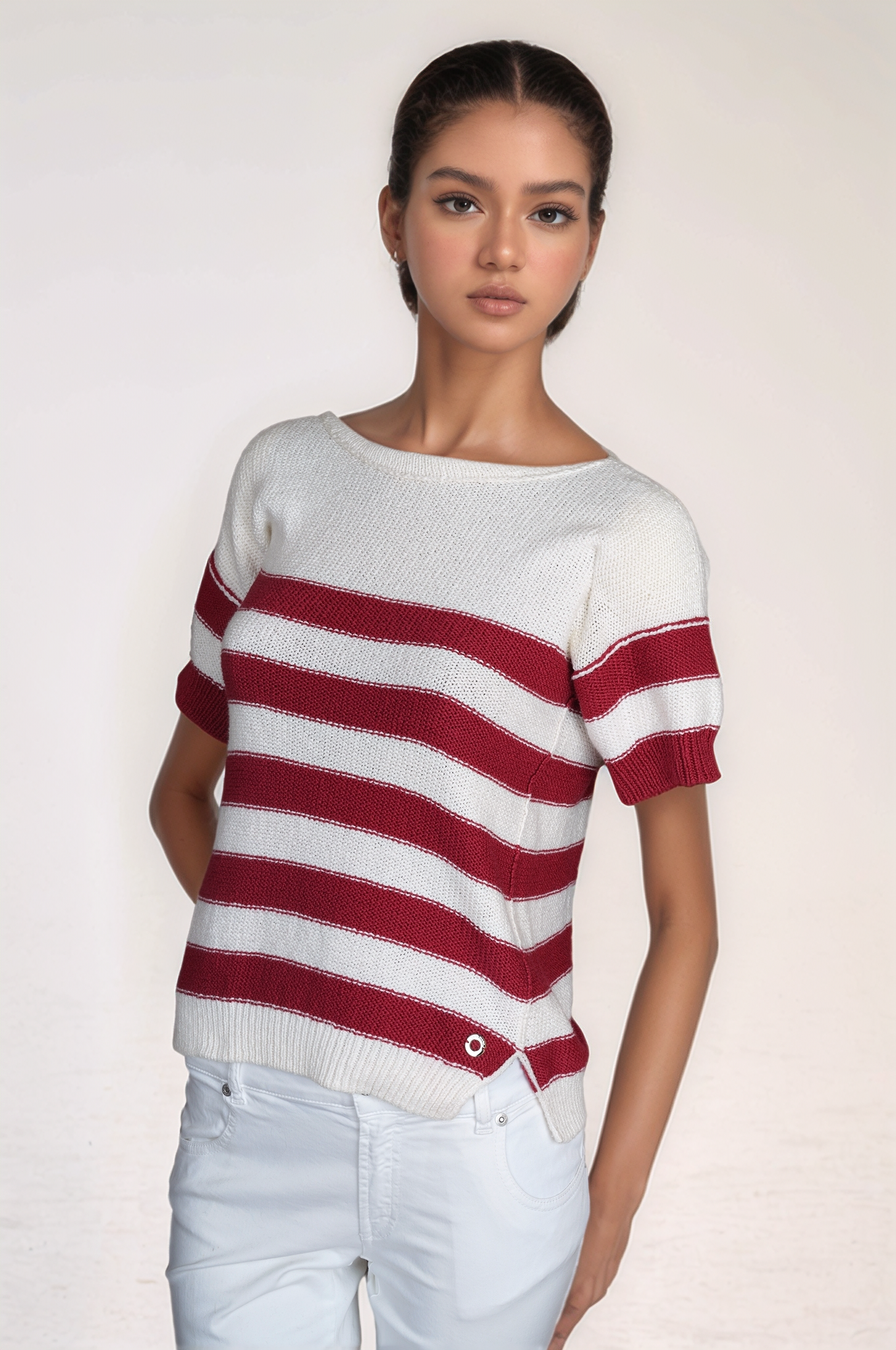 Loro Piana Shirt Strick T-Shirt Cotton Flower