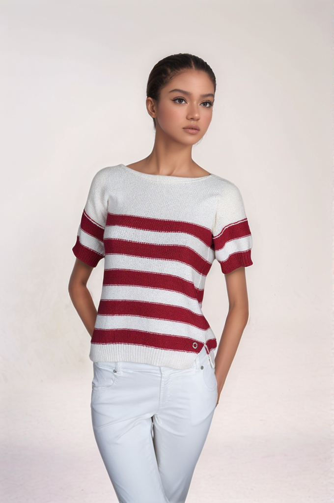 Loro Piana Shirt Strick T-Shirt Cotton Flower