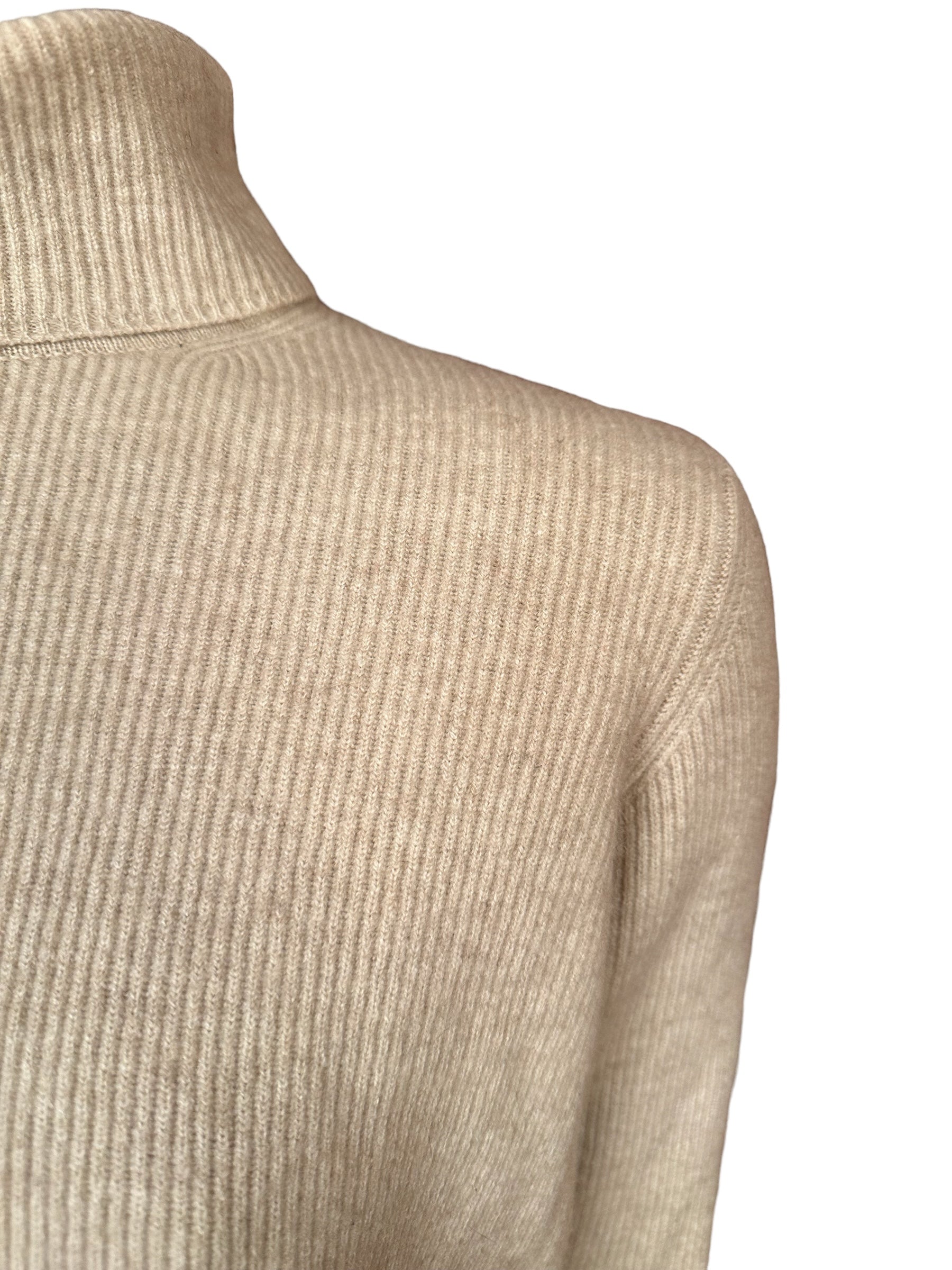 Lanificio Colombo Turtleneck Cashmere/Silk Short Sleeve