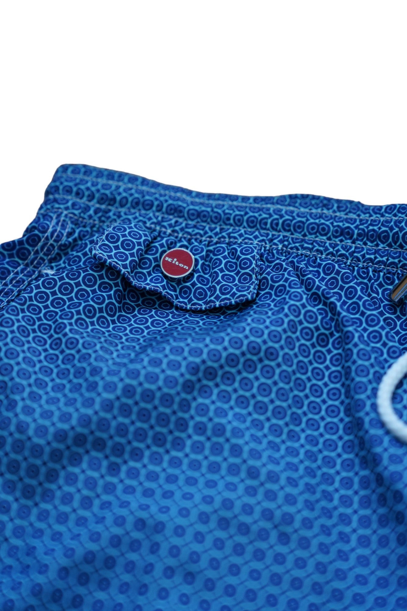 Kiton Badehose Badeshorts blau