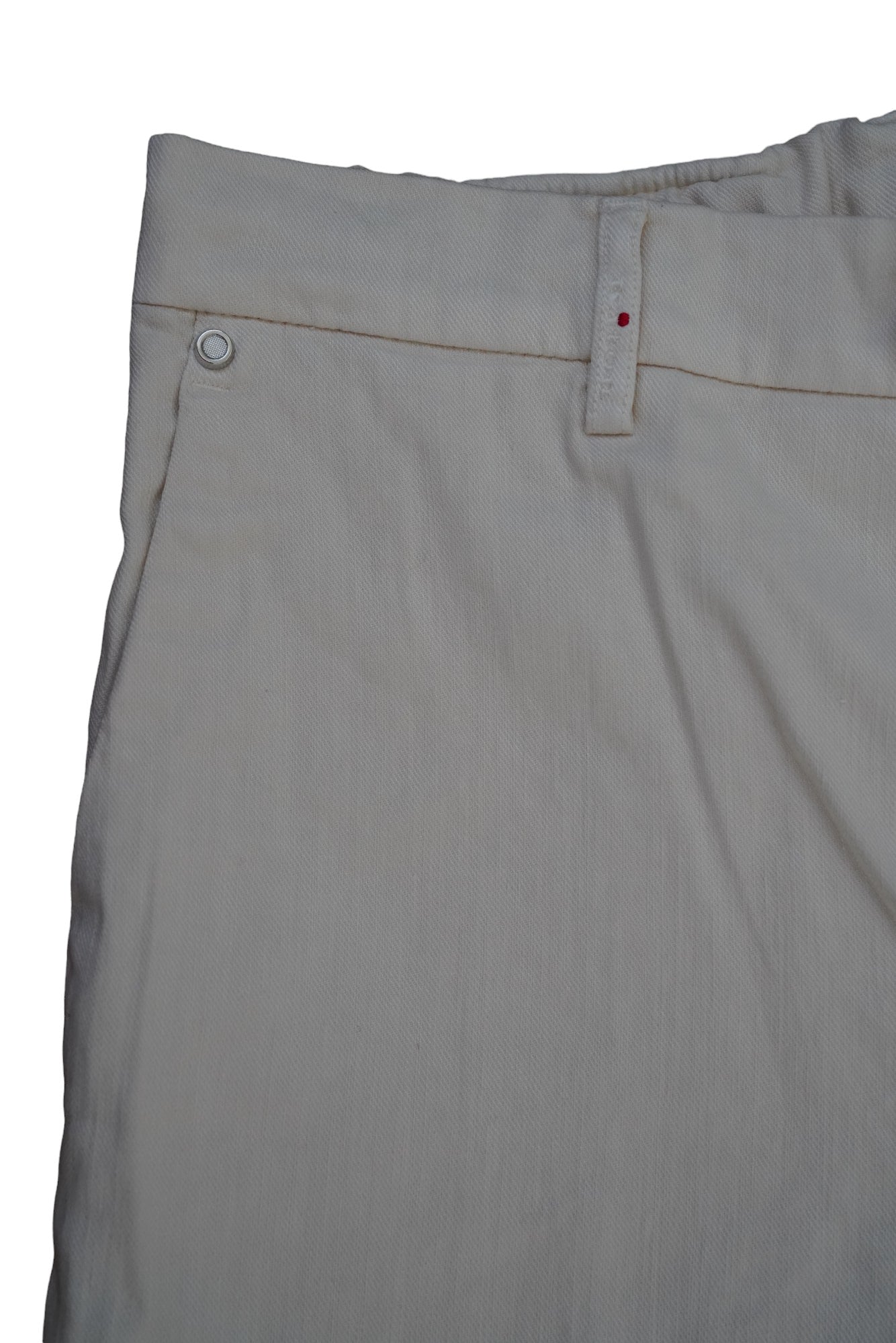 Kiton Hose Leinen mit Baumwolle Sommer hell beige