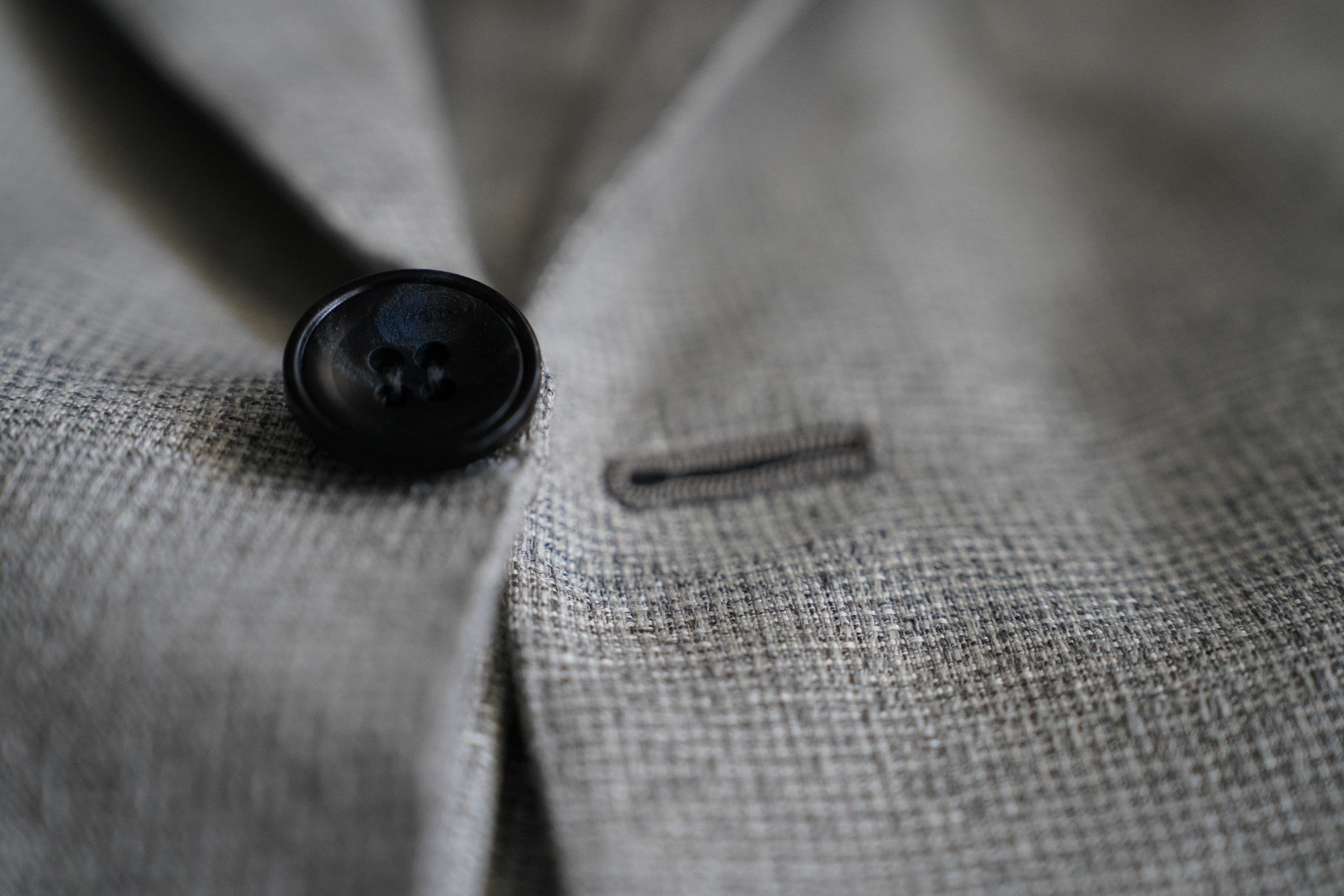 Kiton jacket blazer cashmere/silk grey summer short jacket