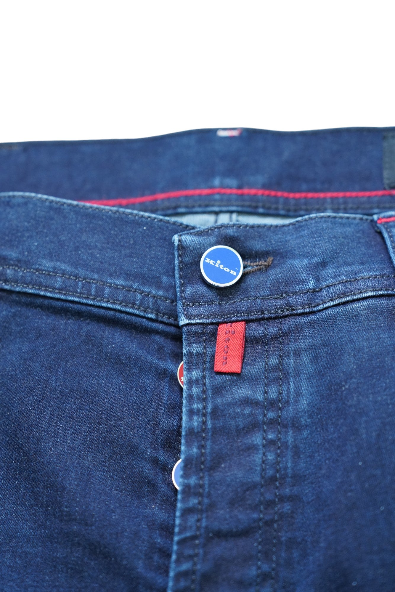 Kiton Jeans blau Japan denim