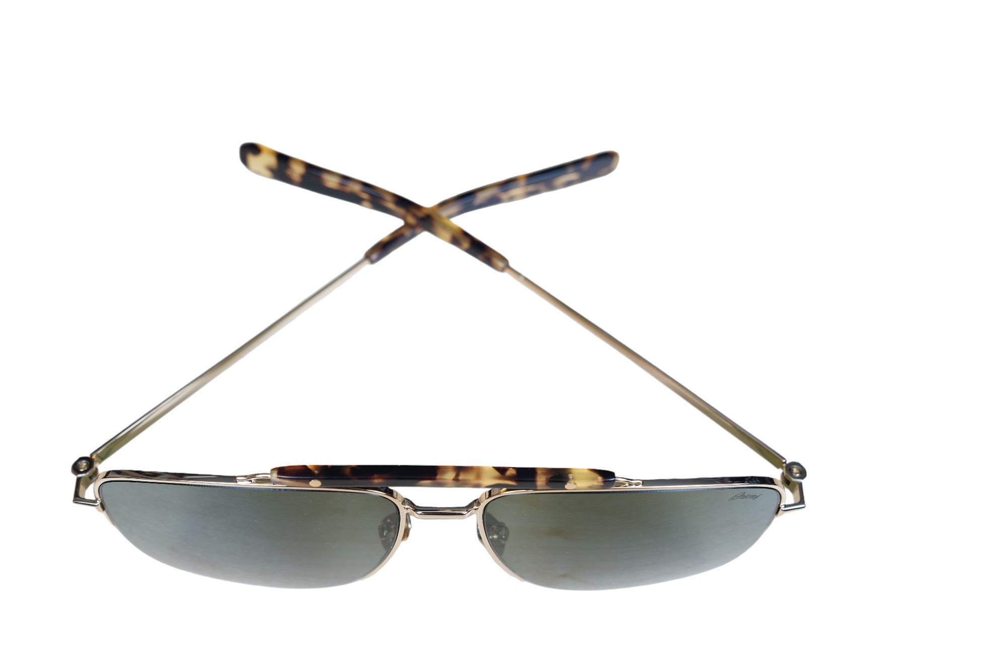 Brioni sunglasses BR 0053S titanium gold