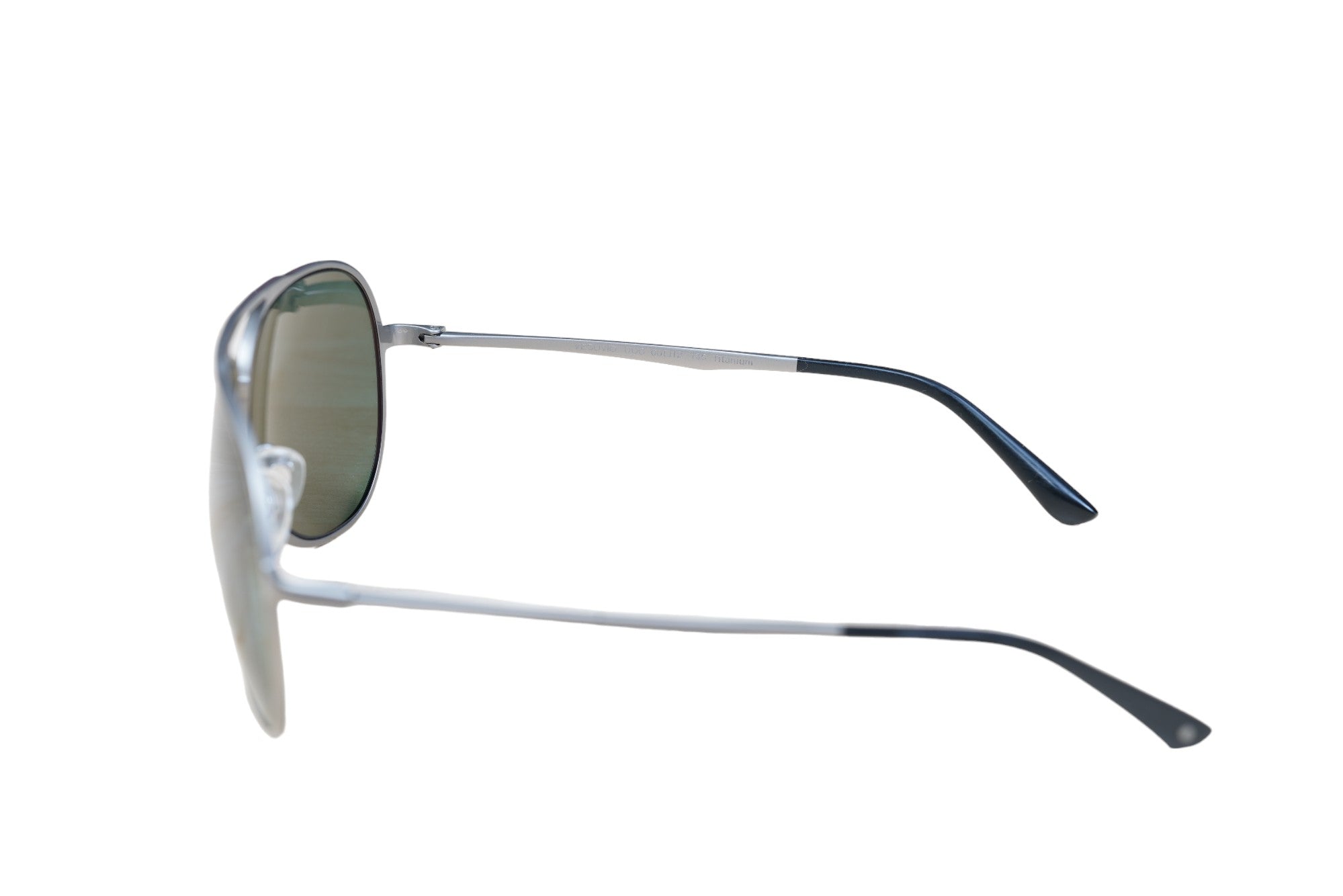 Kiton Sonnenbrille Titanium Vesuvio Silber