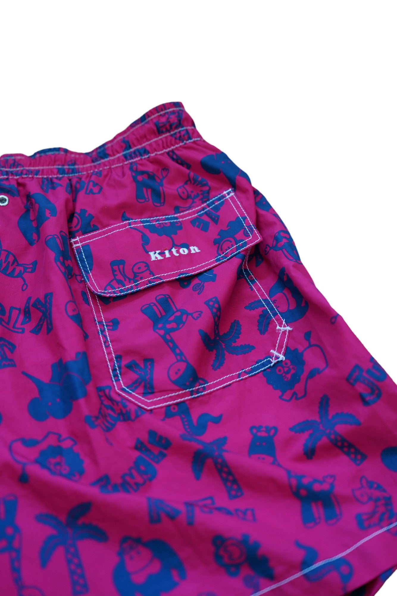 Kiton Swim Shorts/Swim Trunks Jungle