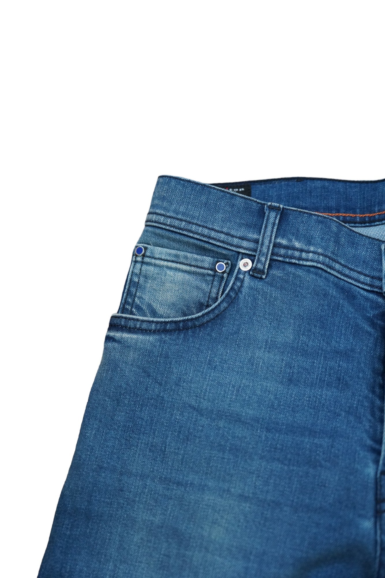 Kiton Jeans blau Japan denim