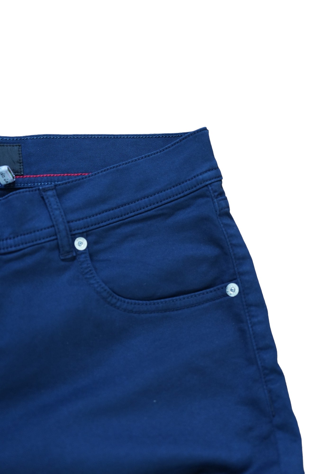 Kiton Hose Chino dunkelblau Sommer