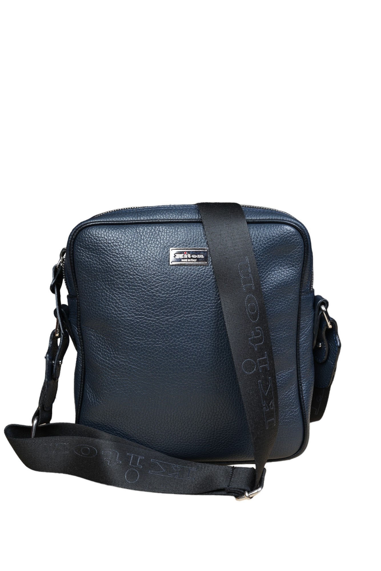 Kiton Handtasche Umhängetasche Leder Crossbody Bag