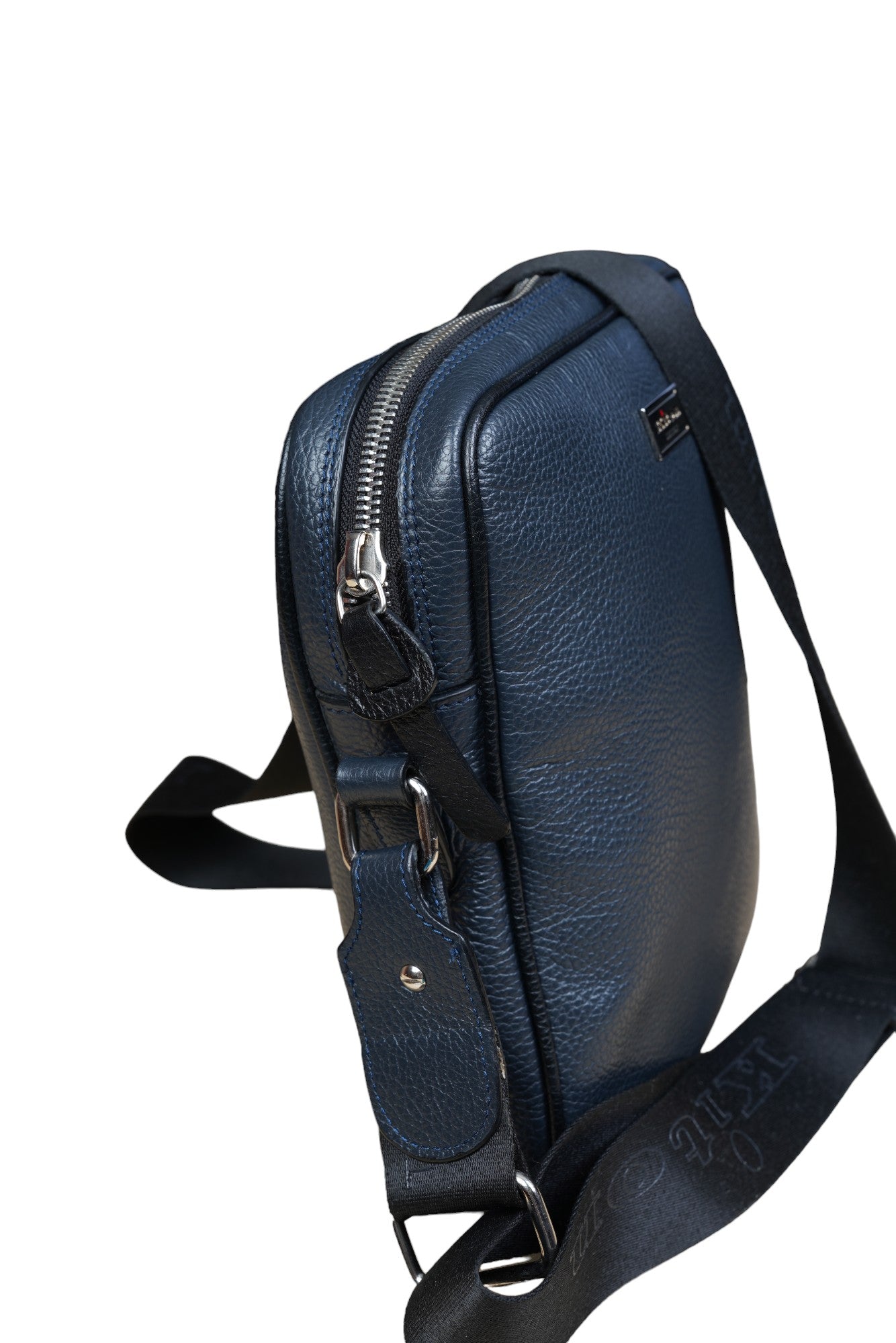 Kiton Handtasche Umhängetasche Leder Crossbody Bag