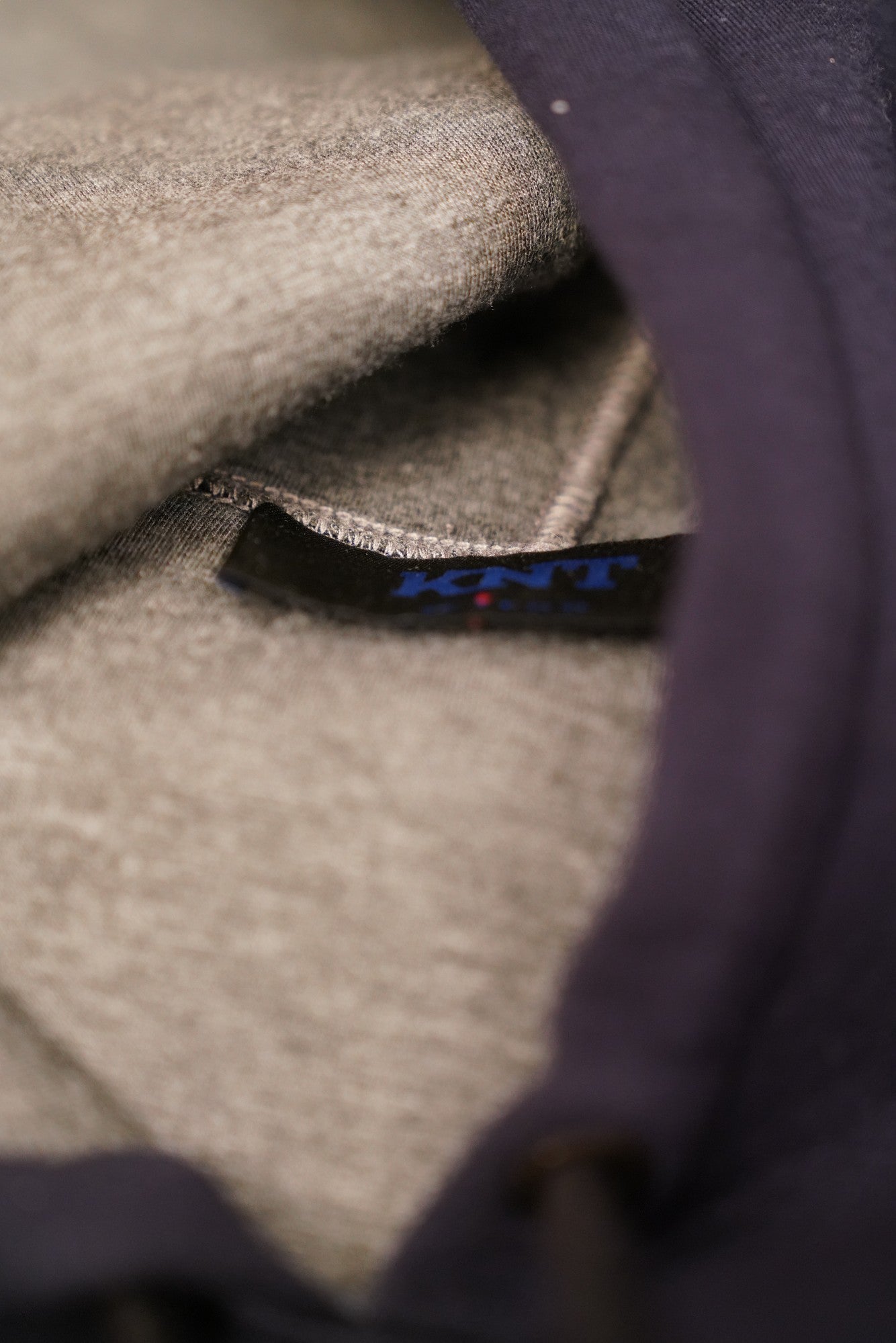 Kiton KNT Kapuzensweatshirt Pullover mit Lederdetails