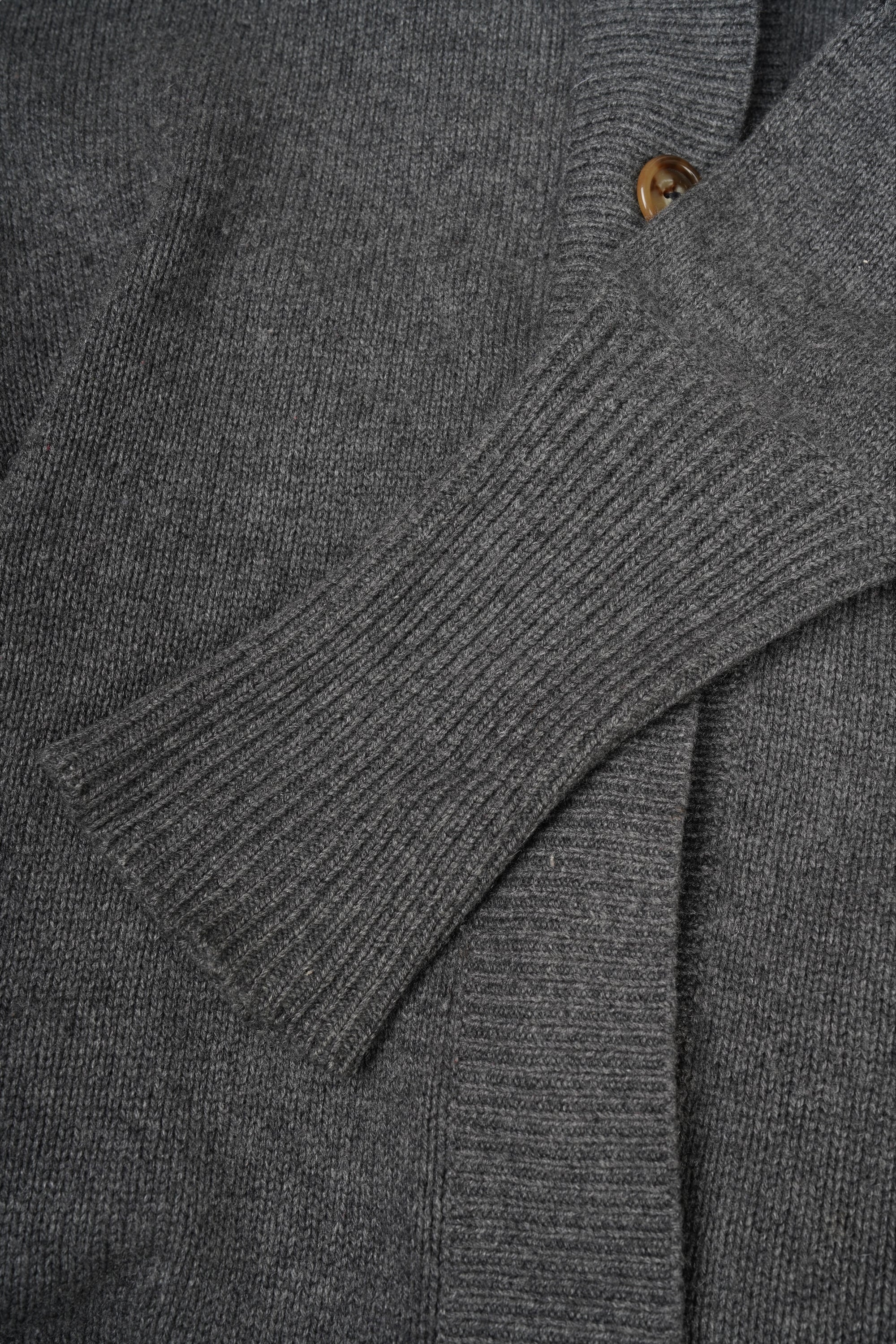 Brunello Cucinelli manteau en tricot cachemire femme gris