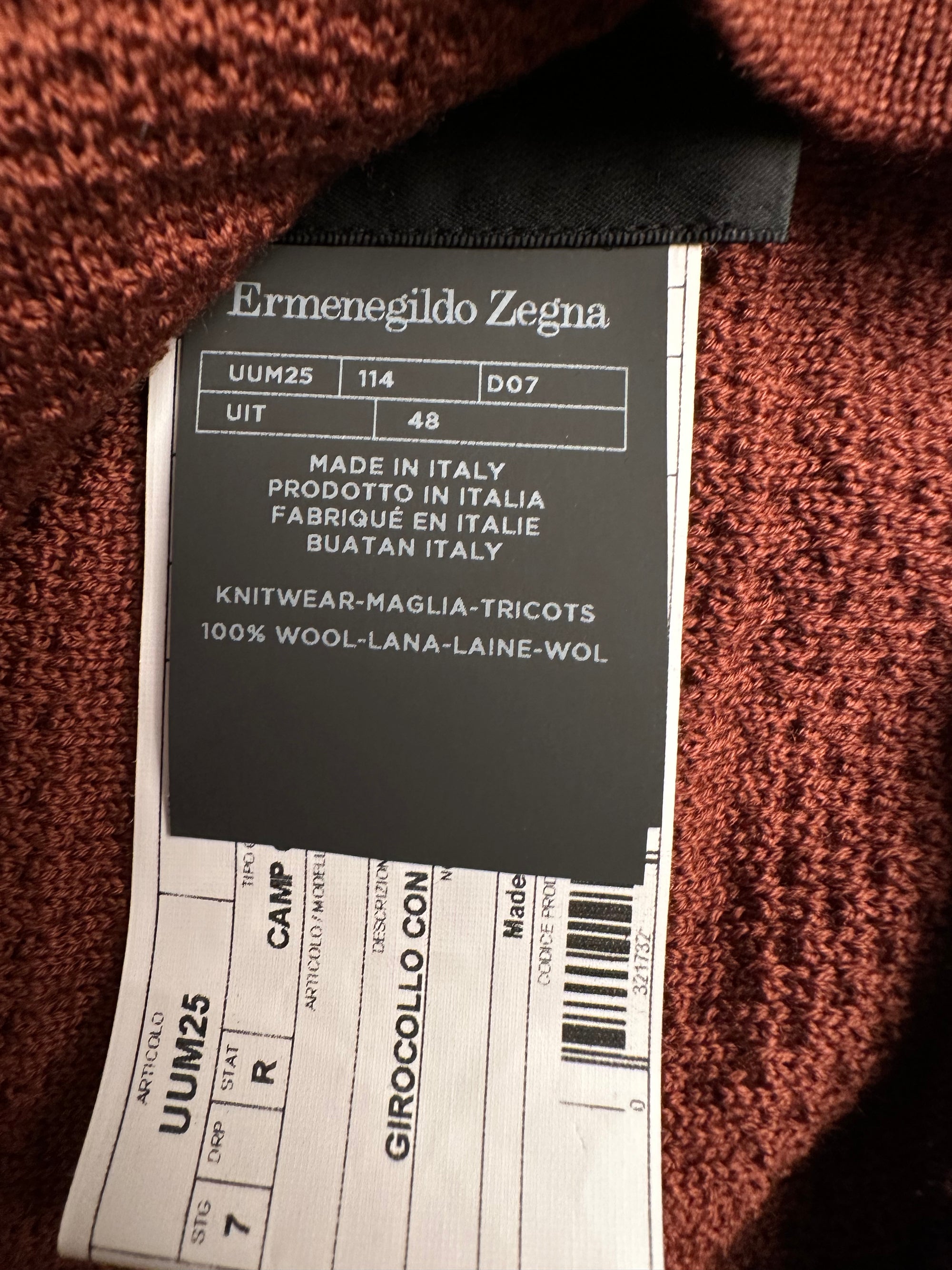 Zegna 高性能针织套头衫