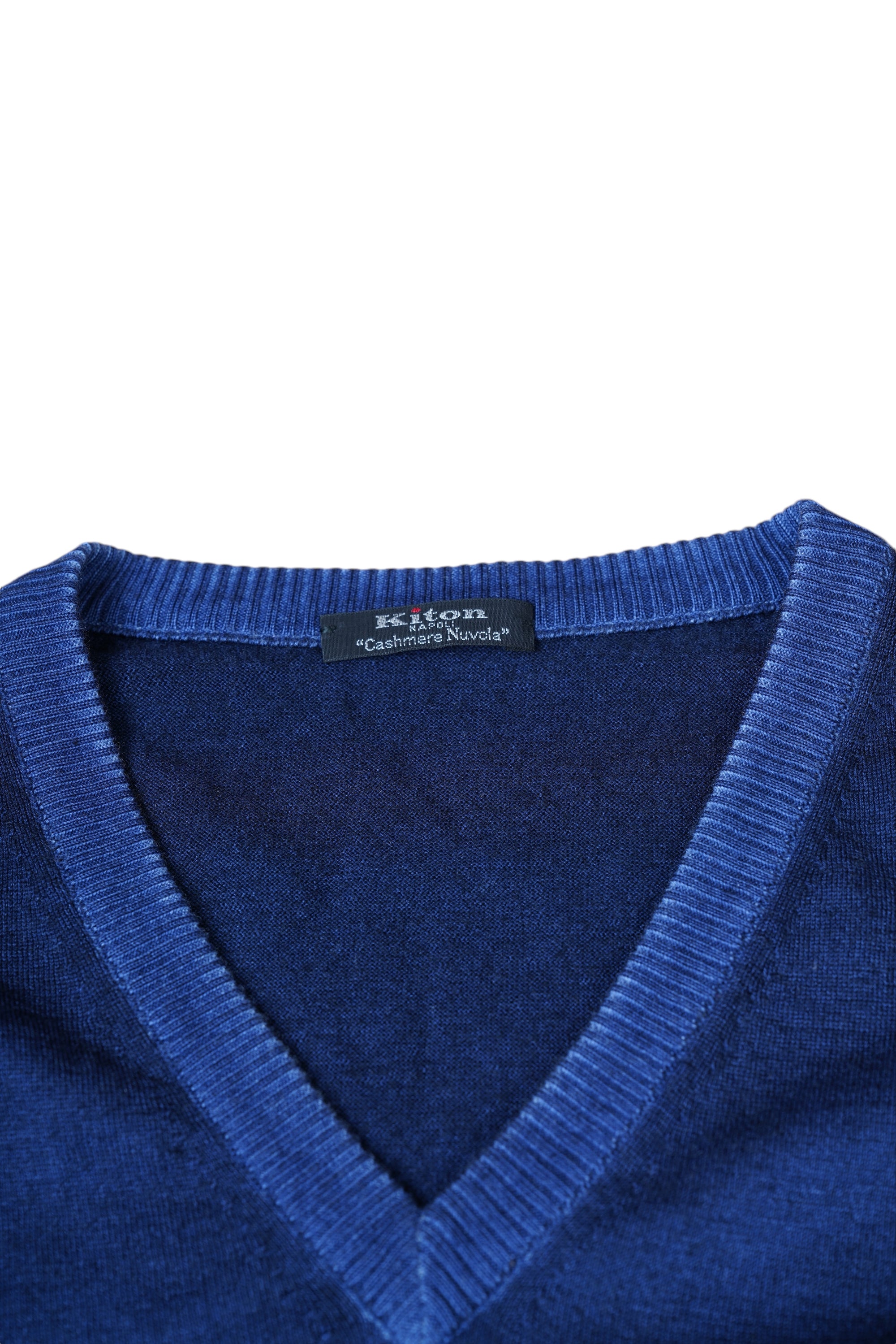 Kiton KNT Sweat-shirt à capuche avec détails en cuir