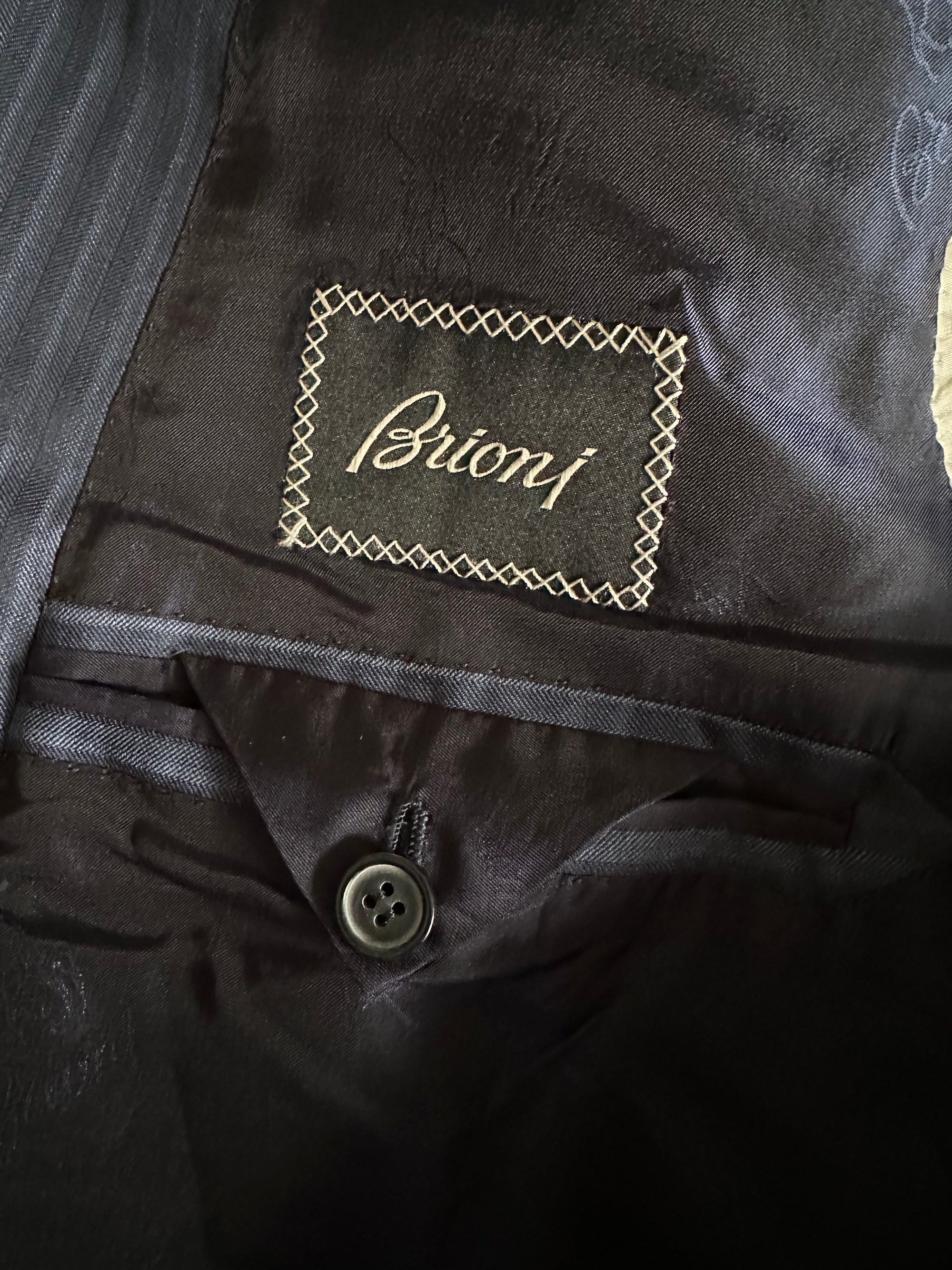 Brioni Sakko 52 Large Neu Wolle/Seide