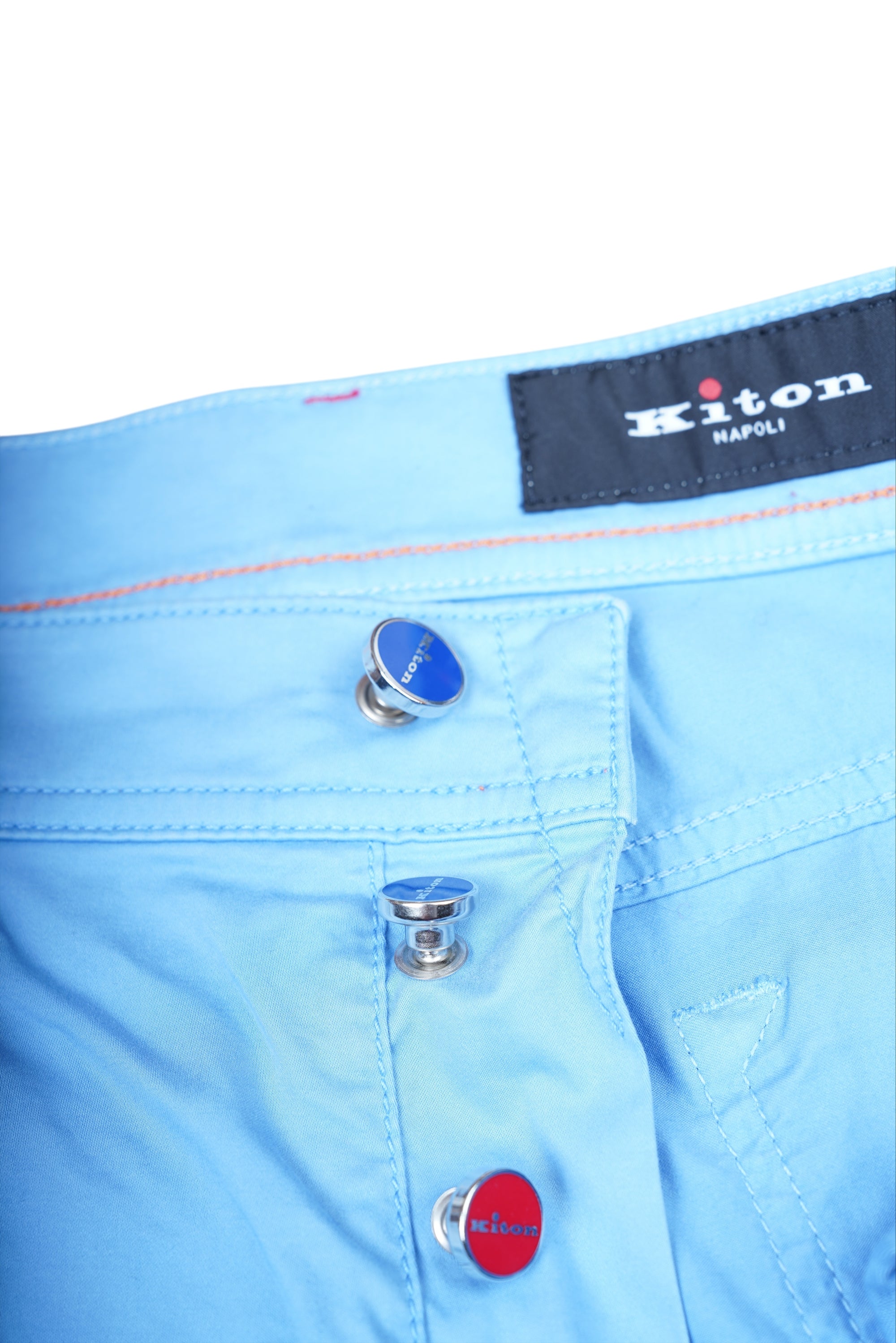 Kiton Jeans bleu 50 (34) clair délavé Article n° : 1009