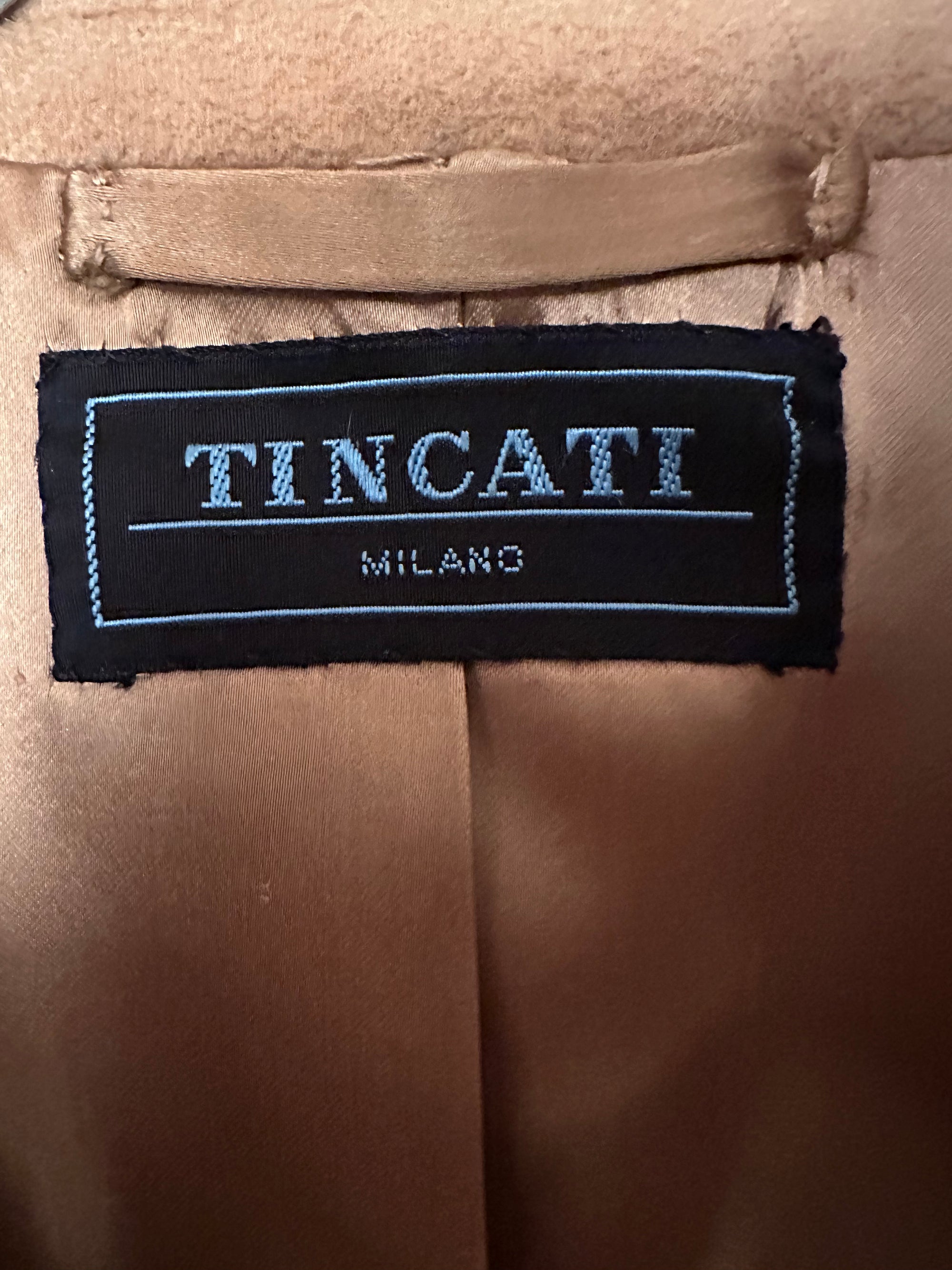 Tincati Milano Vicuna coat cashmere/Vicuna