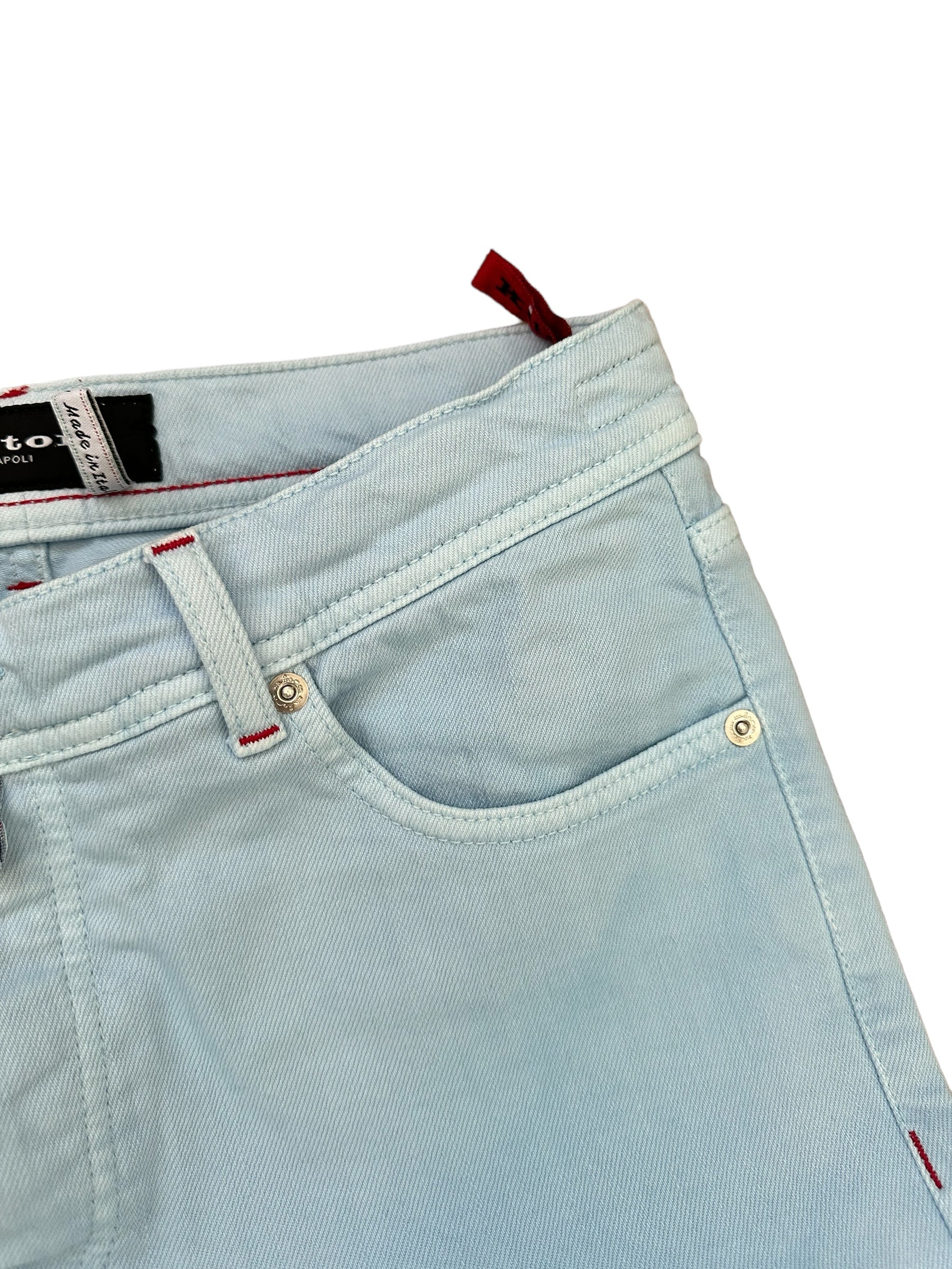 Kiton Jeans Chino Blue 33 (32,31) Slim Art.No.: 10041 new