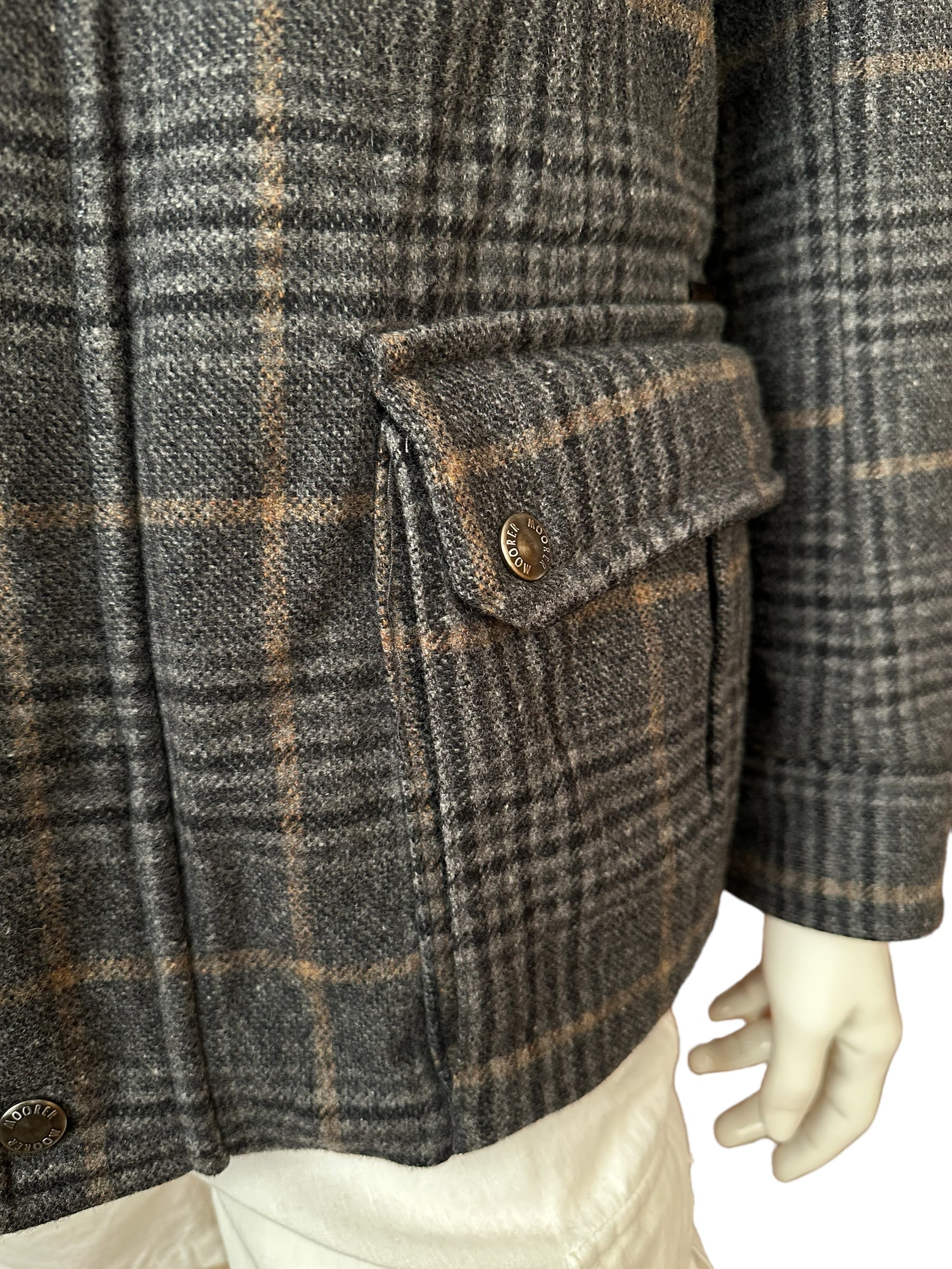 Moorer jacket coat wool with cashmere 50