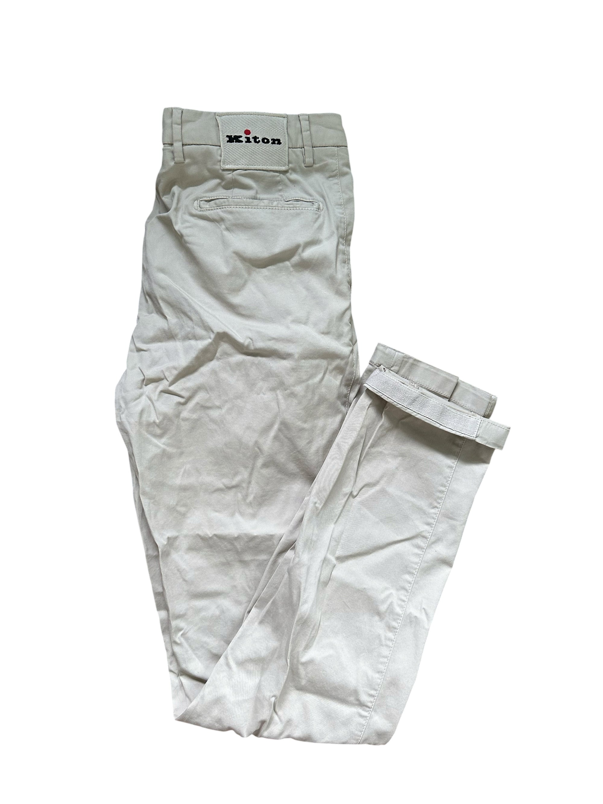 Kiton 牛仔裤 蓝色 50 (34) 浅水洗 货号： 1009