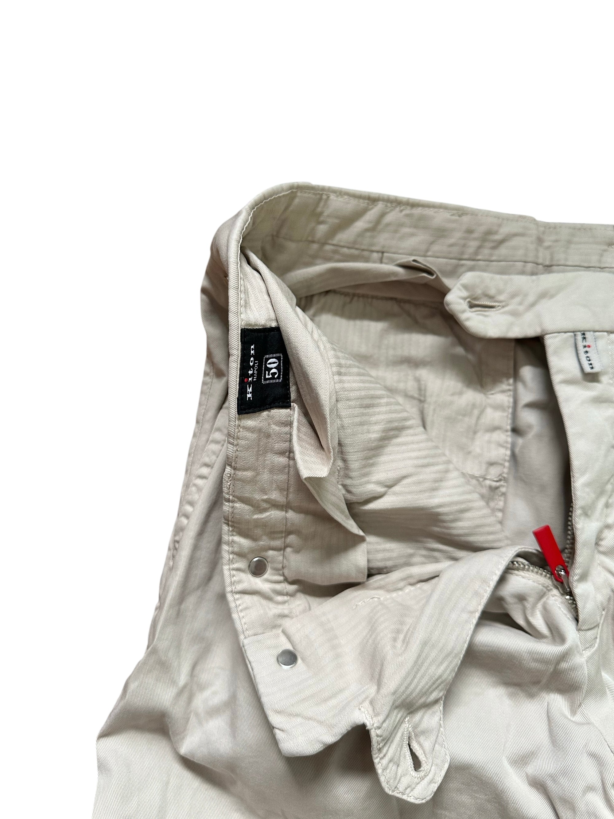 Kiton 牛仔裤 蓝色 50 (34) 浅水洗 货号： 1009
