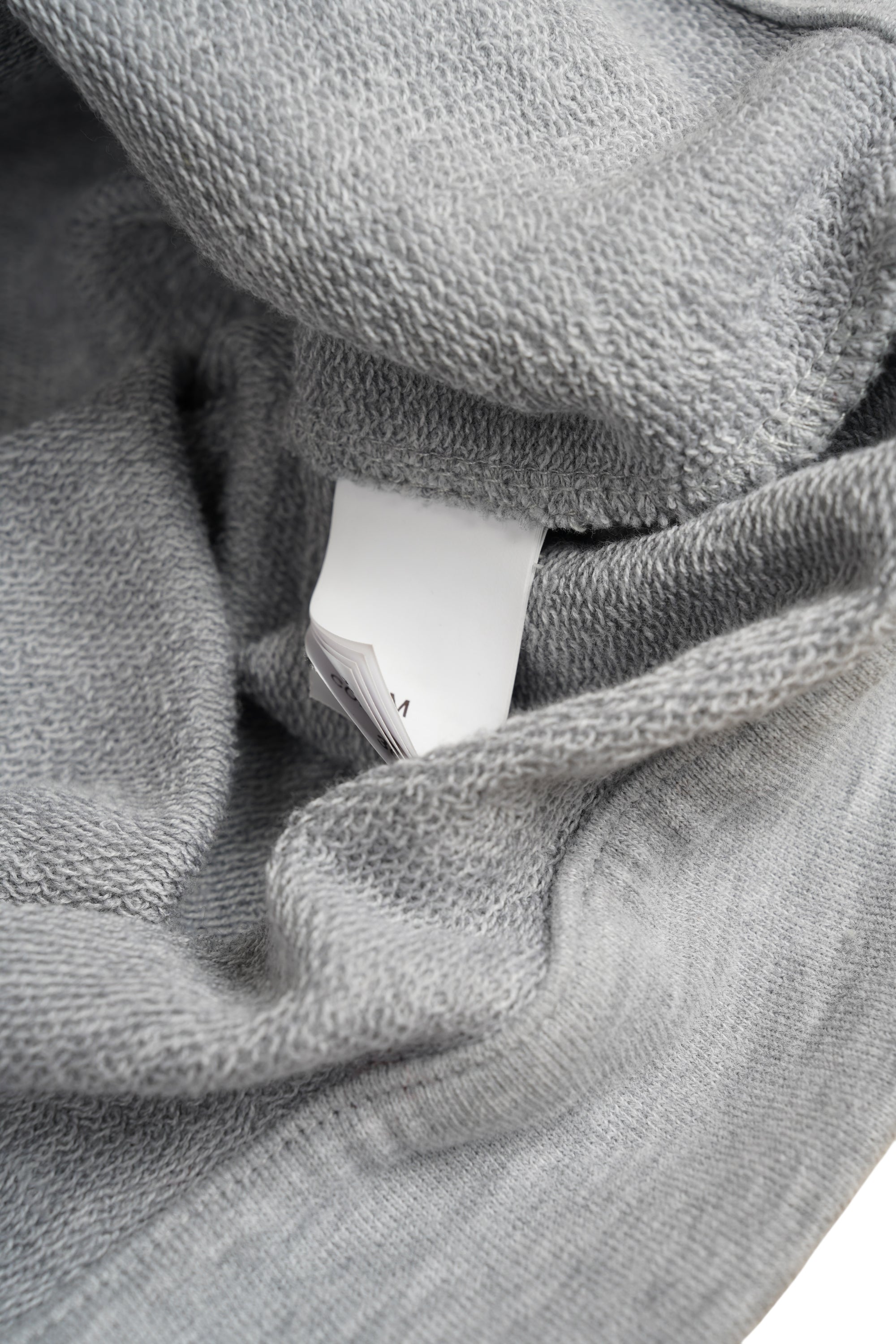 Brunello Cucinelli Pullover Baumwolle mit Markenprint und Brusttasche grau