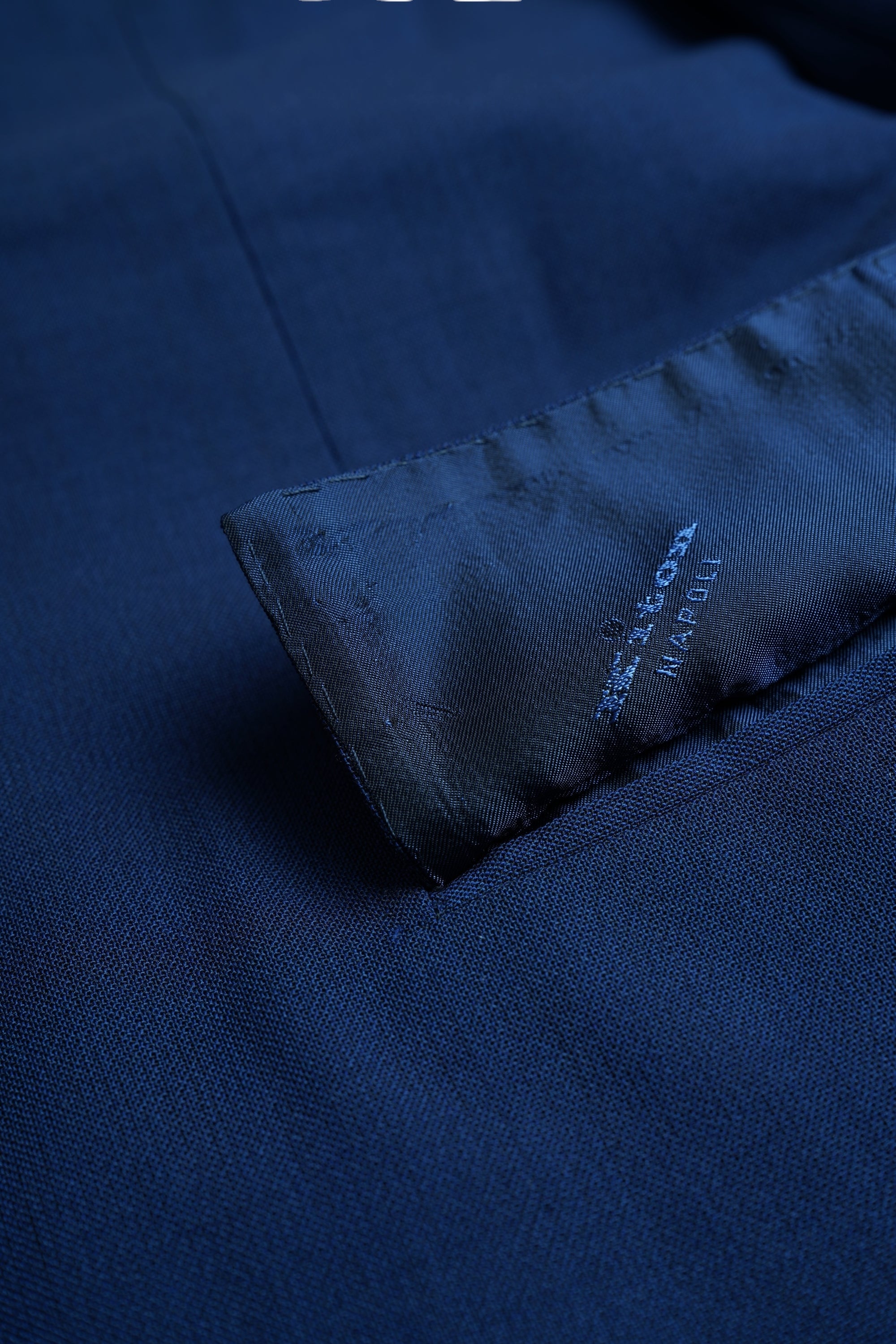 Kiton Jacke Blazer ultraleichte Wolle blau 14 Micron