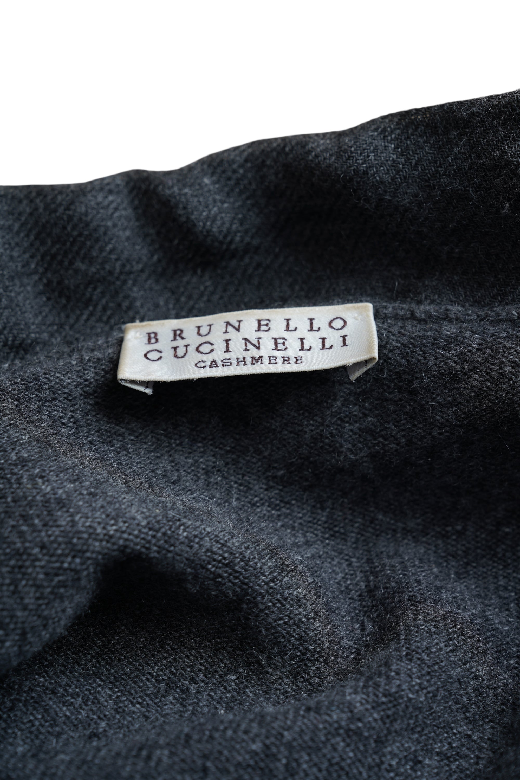 Brunello Cucinelli Strickjacke Kaschmir Cardigan Umhang Ponchostyle grau