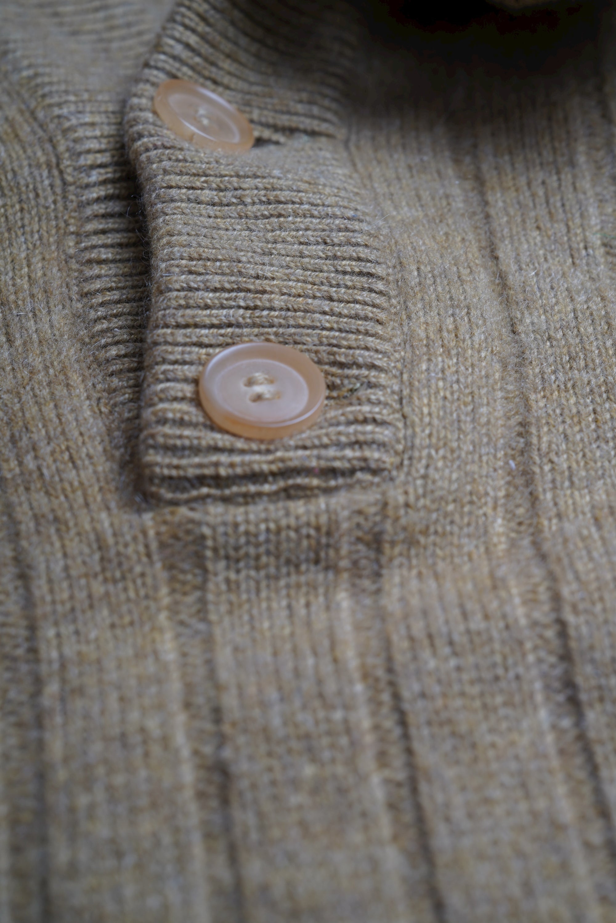 Loro Piana Pullover Kaschmir Strickpullover Knopfkragen 48 (M)