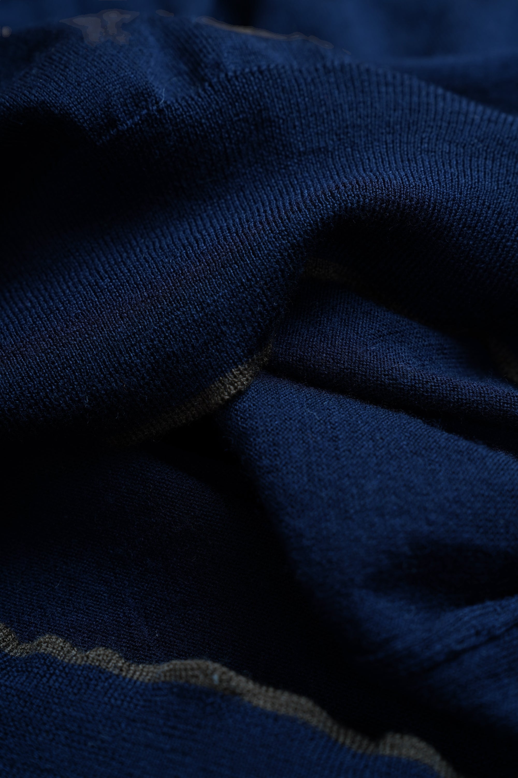 Brioni Pullover Rundhals Pullover aus edler extrafeiner Wolle mit Reißverschluss