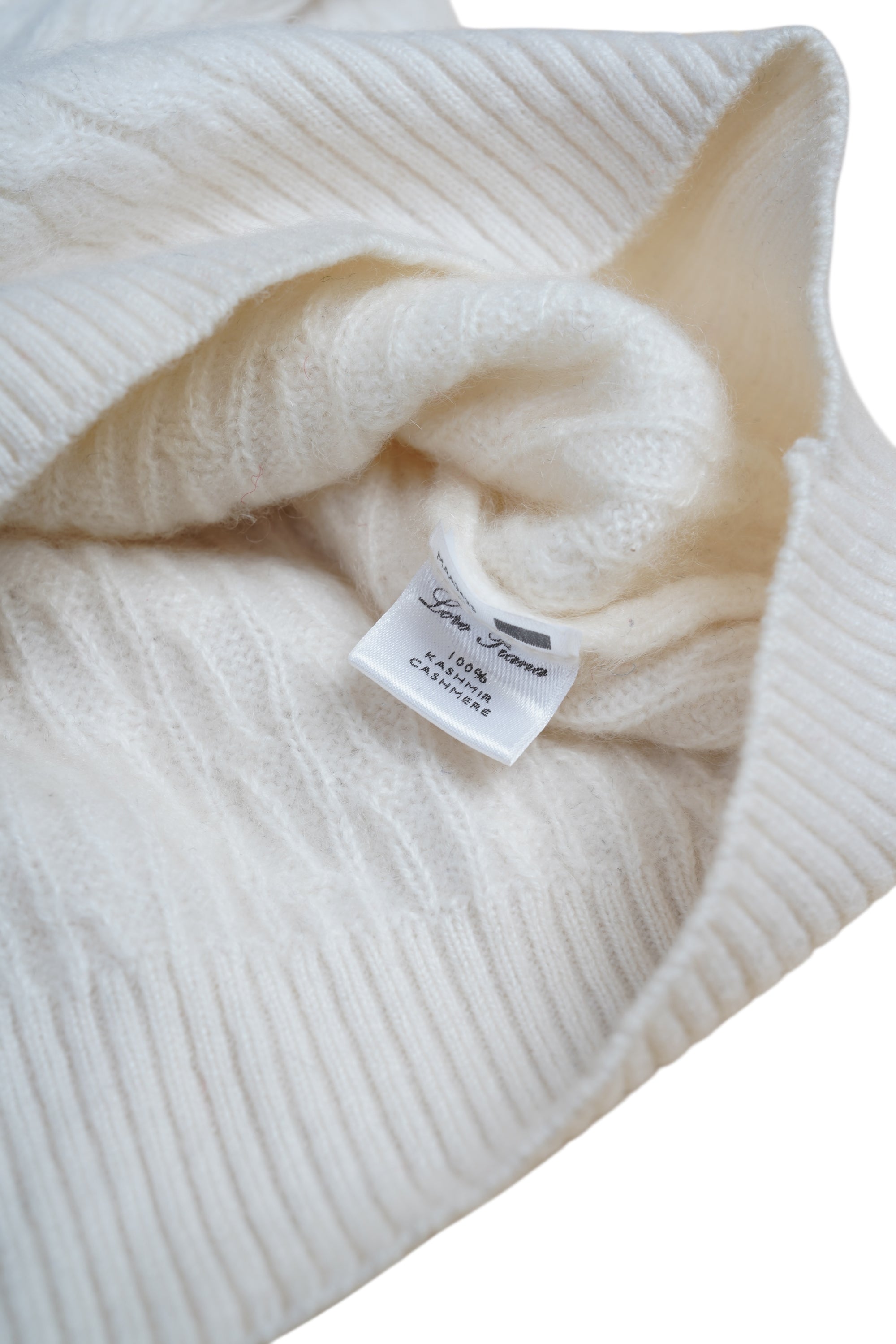 Loro Piana Pullover Baby Kaschmir Mädchen/ Jungen weiß 6 Jahre Zopfstrick