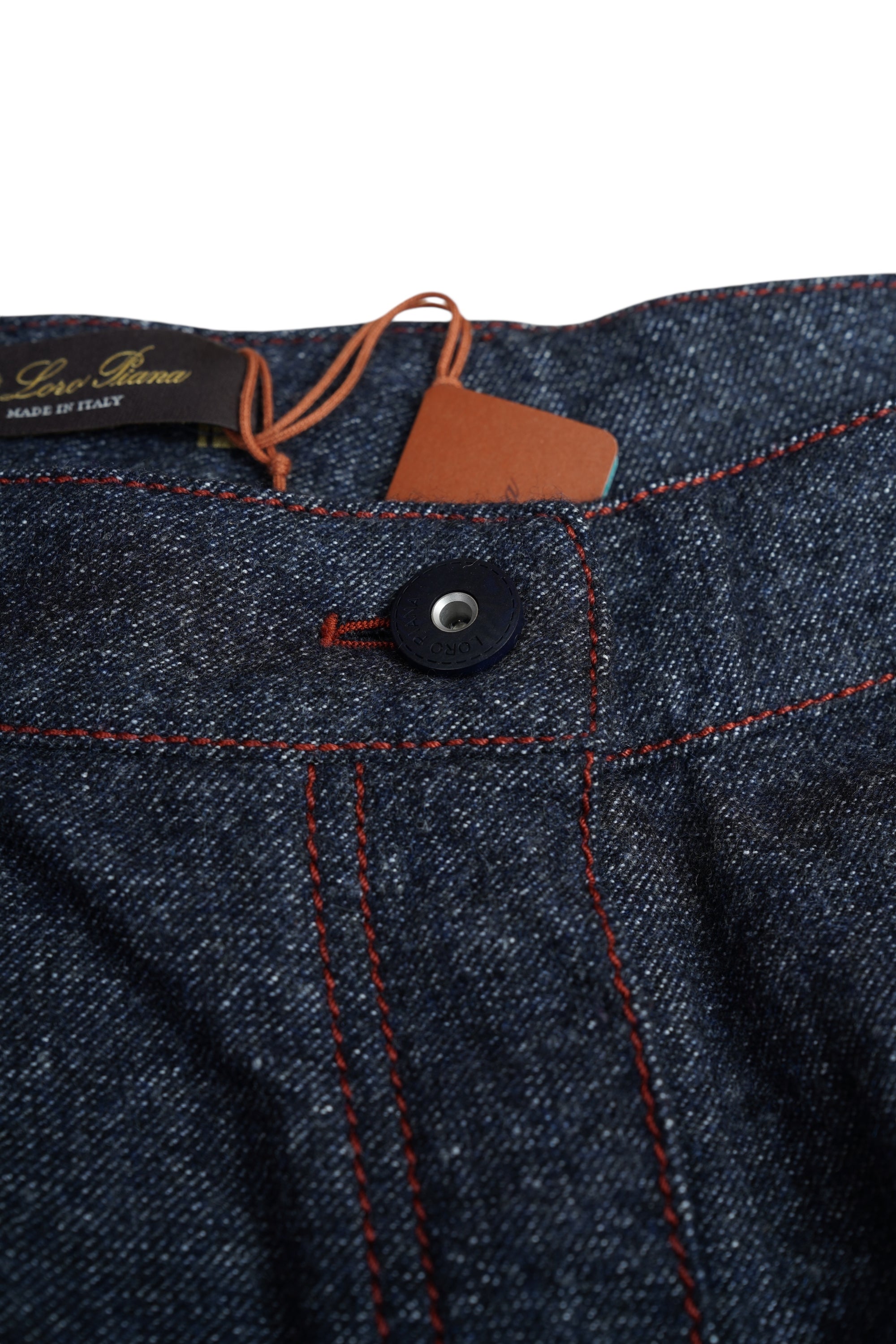 Loro Piana Hose Kaschmir Winter dunkelblau Damen