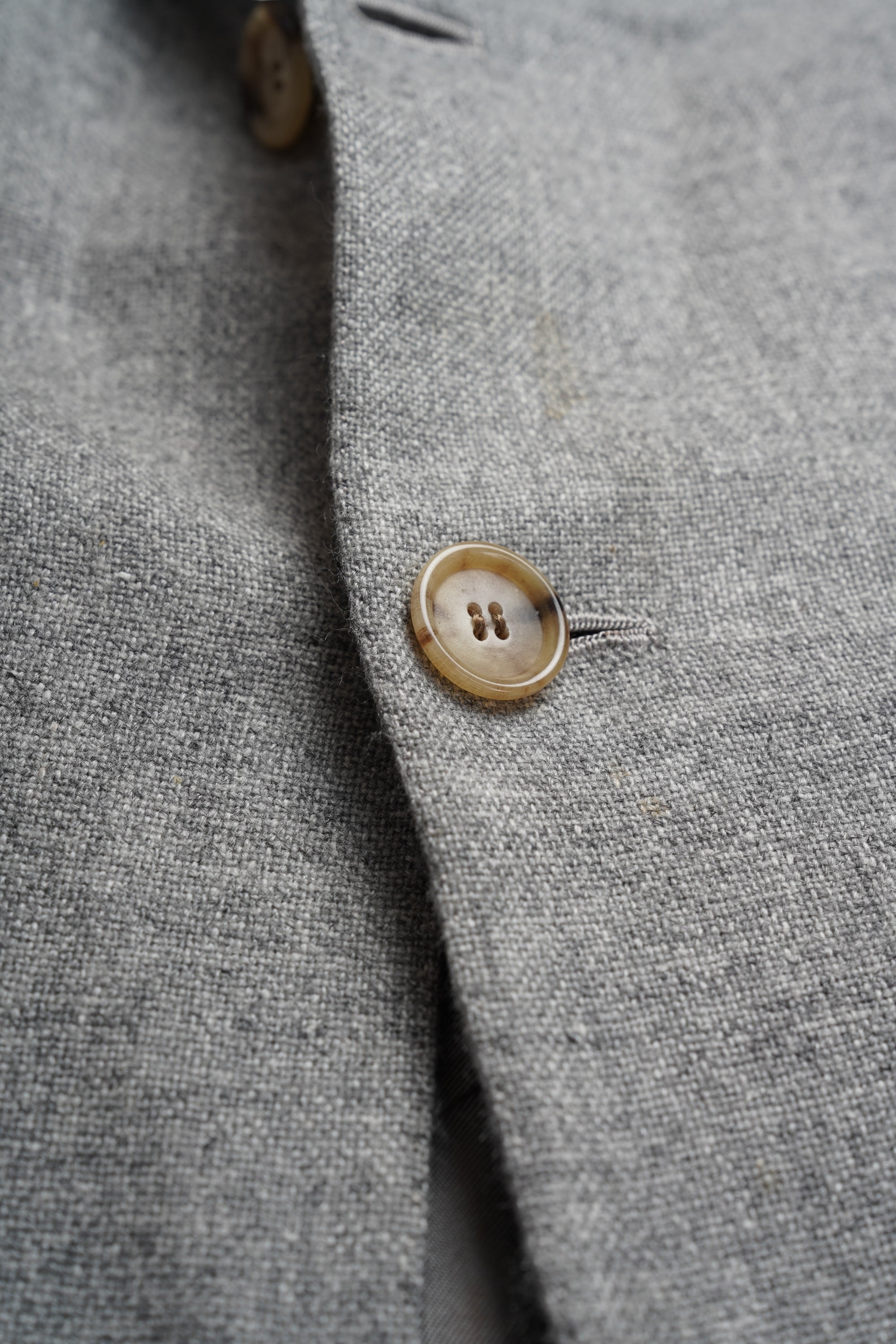 Cesare Attolini Jacke Sakko Kaschmir grau