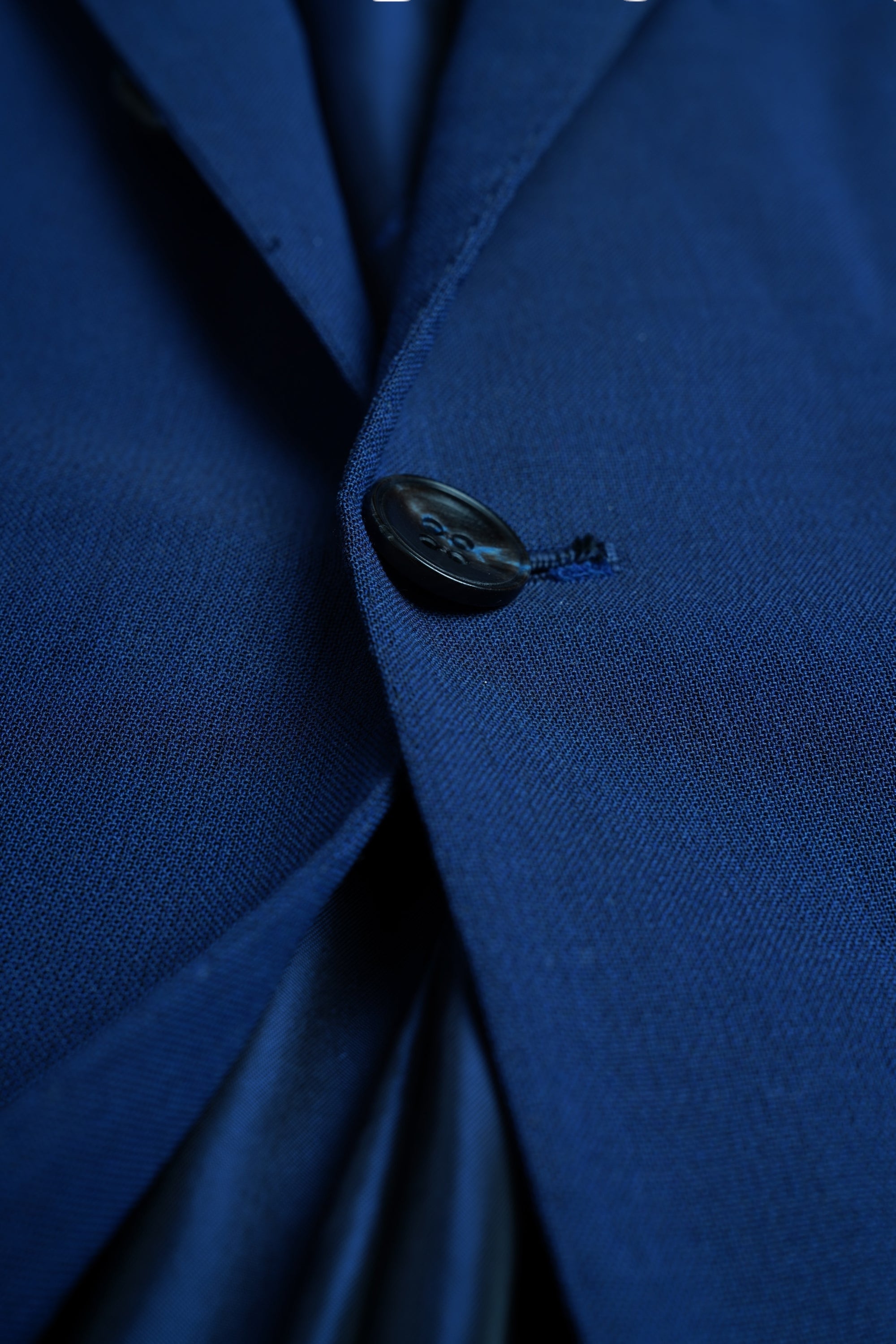 Kiton Jacke Blazer ultraleichte Wolle blau 14 Micron