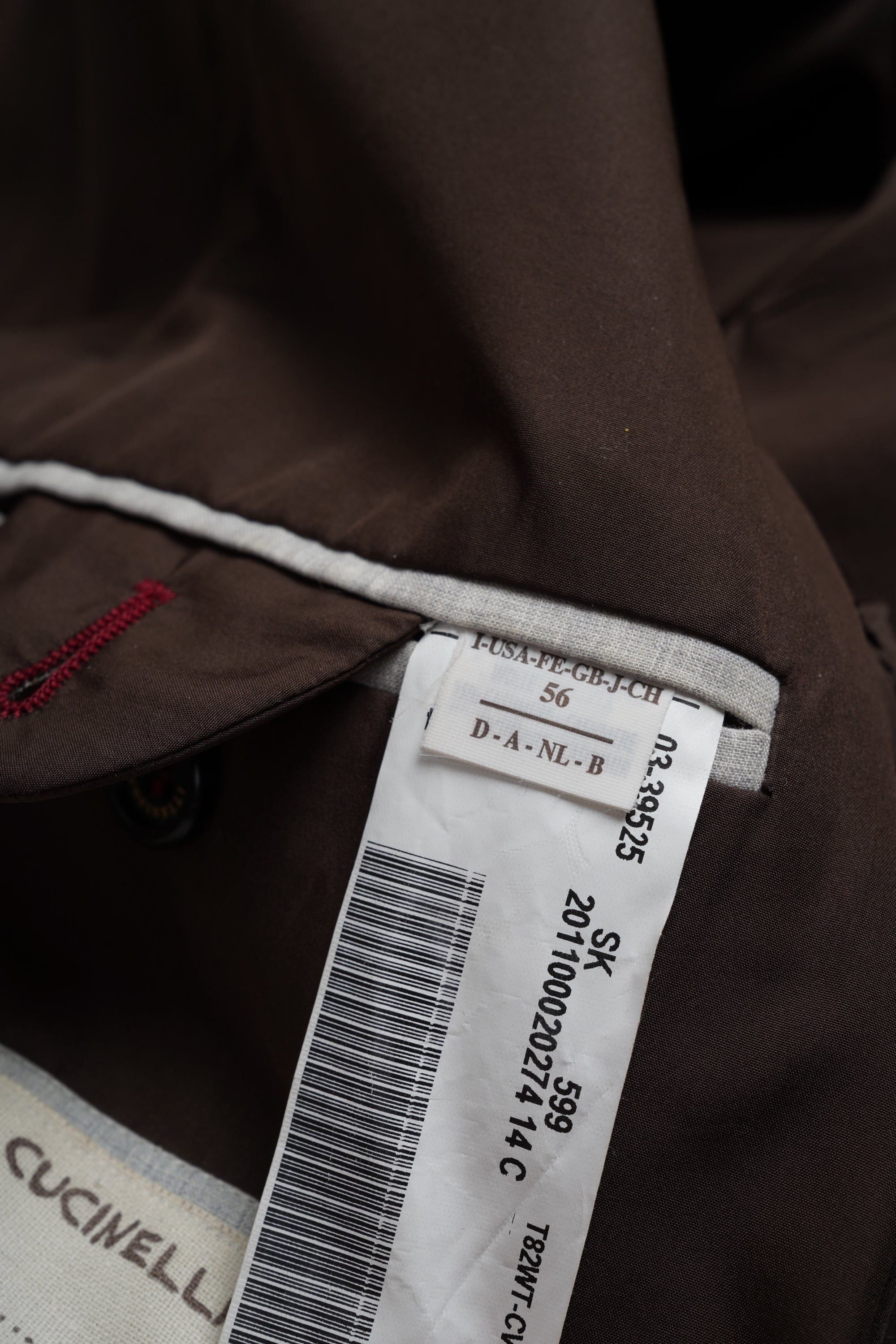 Brunello Cucinelli Jacke Mantel mit Kaschmir gesteppt dunkelblau