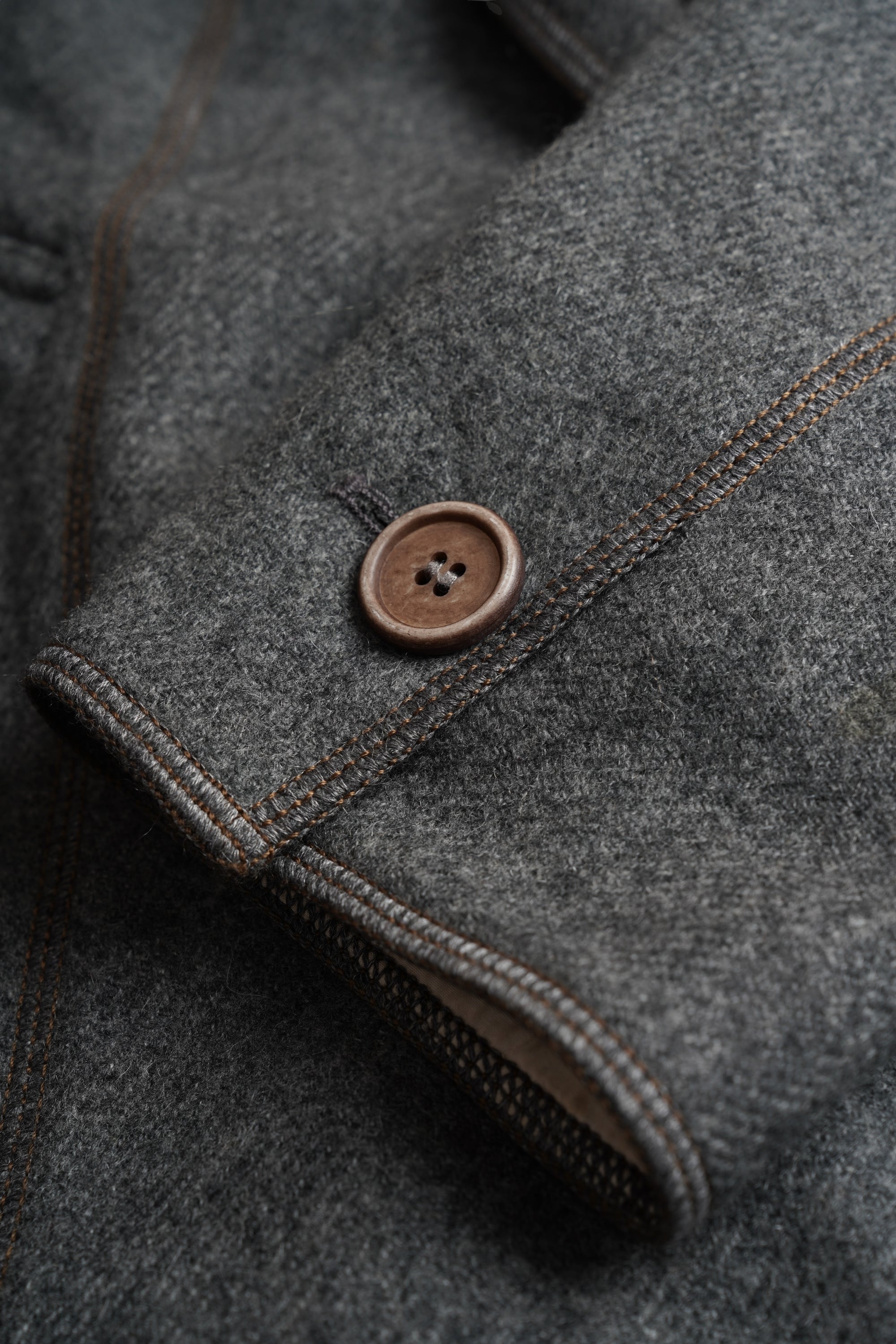 Brunello Cucinelli Mantel Damen Kaschmir Seide Wolle grau