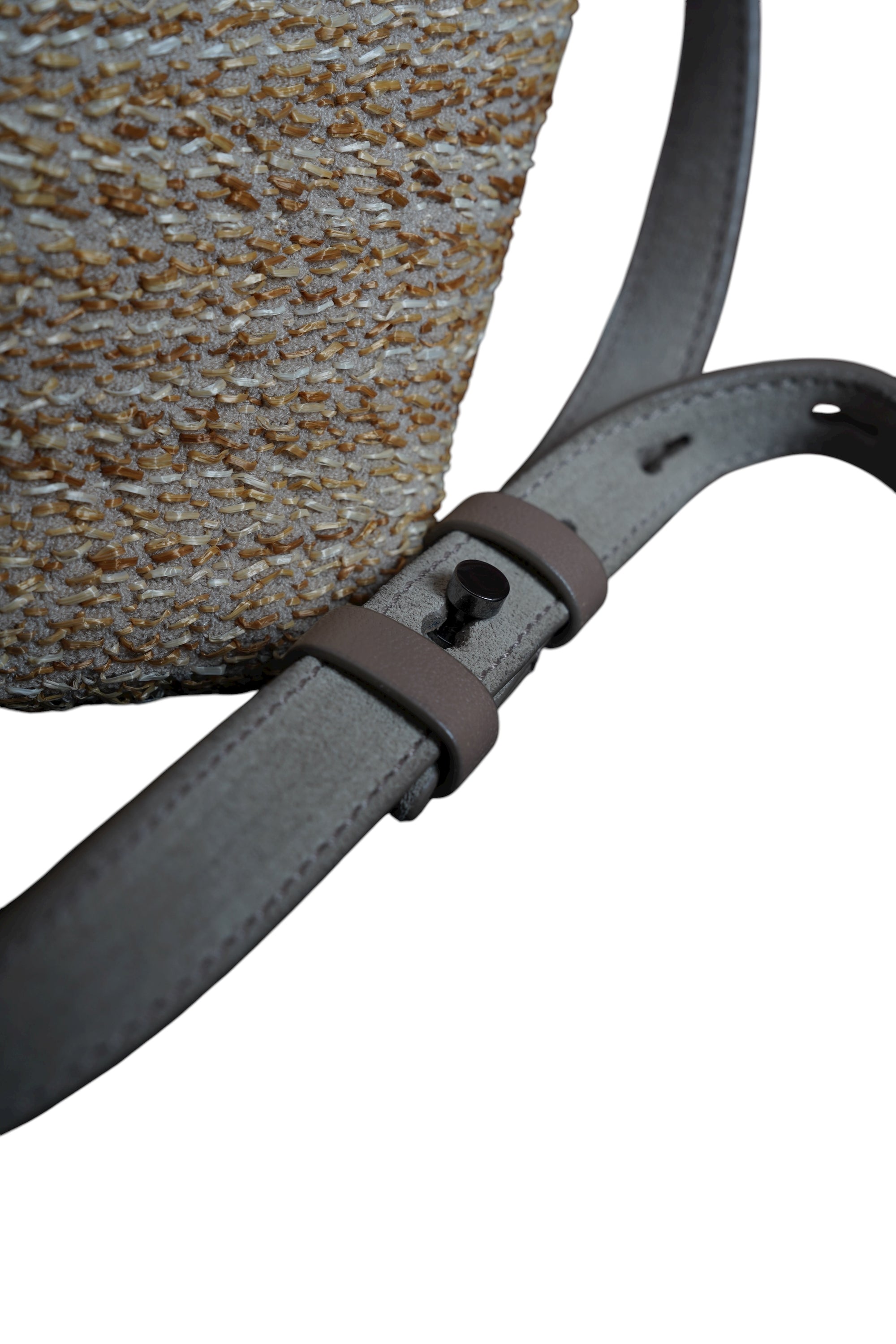 Brunello Cucinelli Bag Umhängetasche Wildleder Shopper mit Monili geflochtenen Details