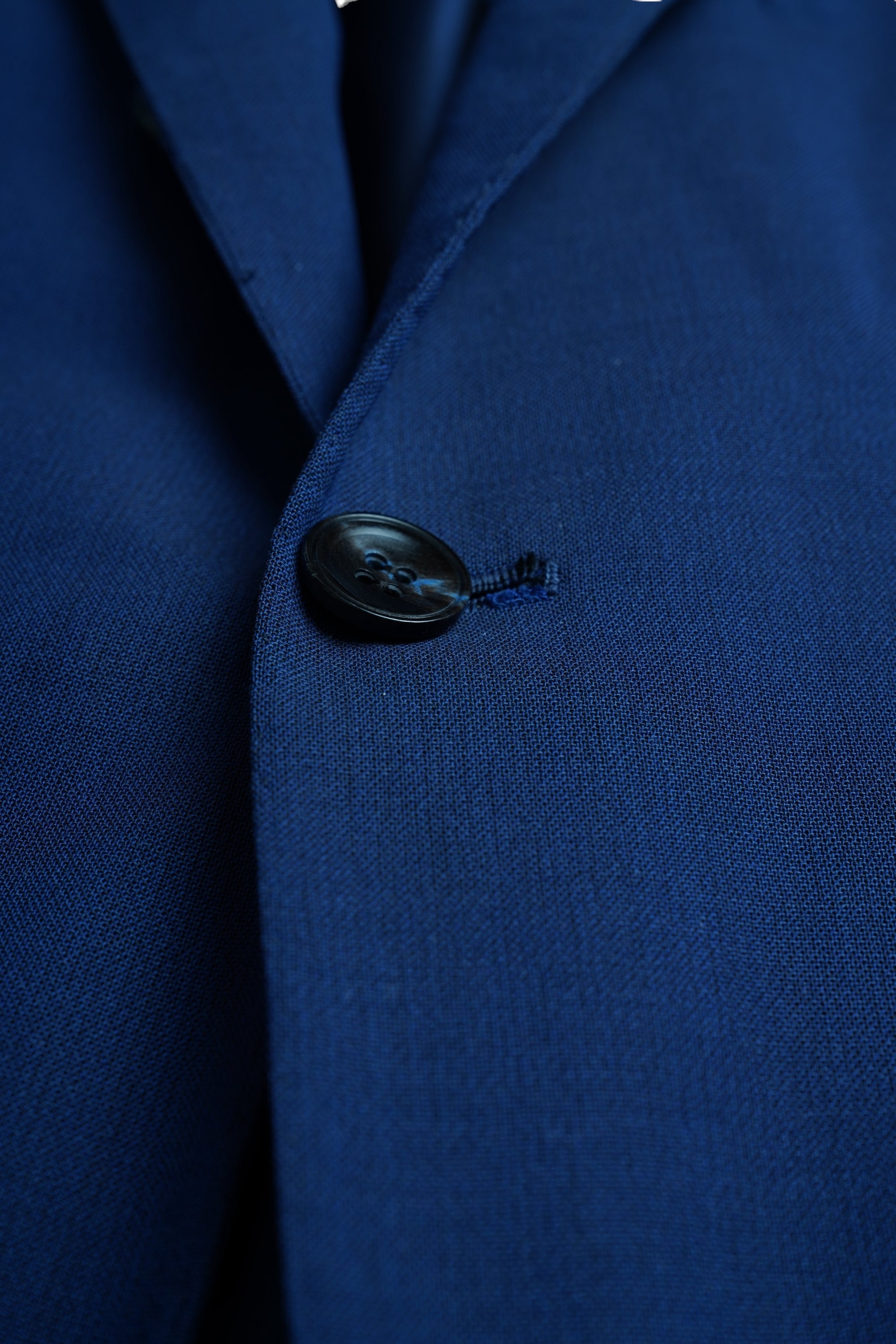 Kiton Jacke Blazer ultraleichte Wolle blau 14 Micron