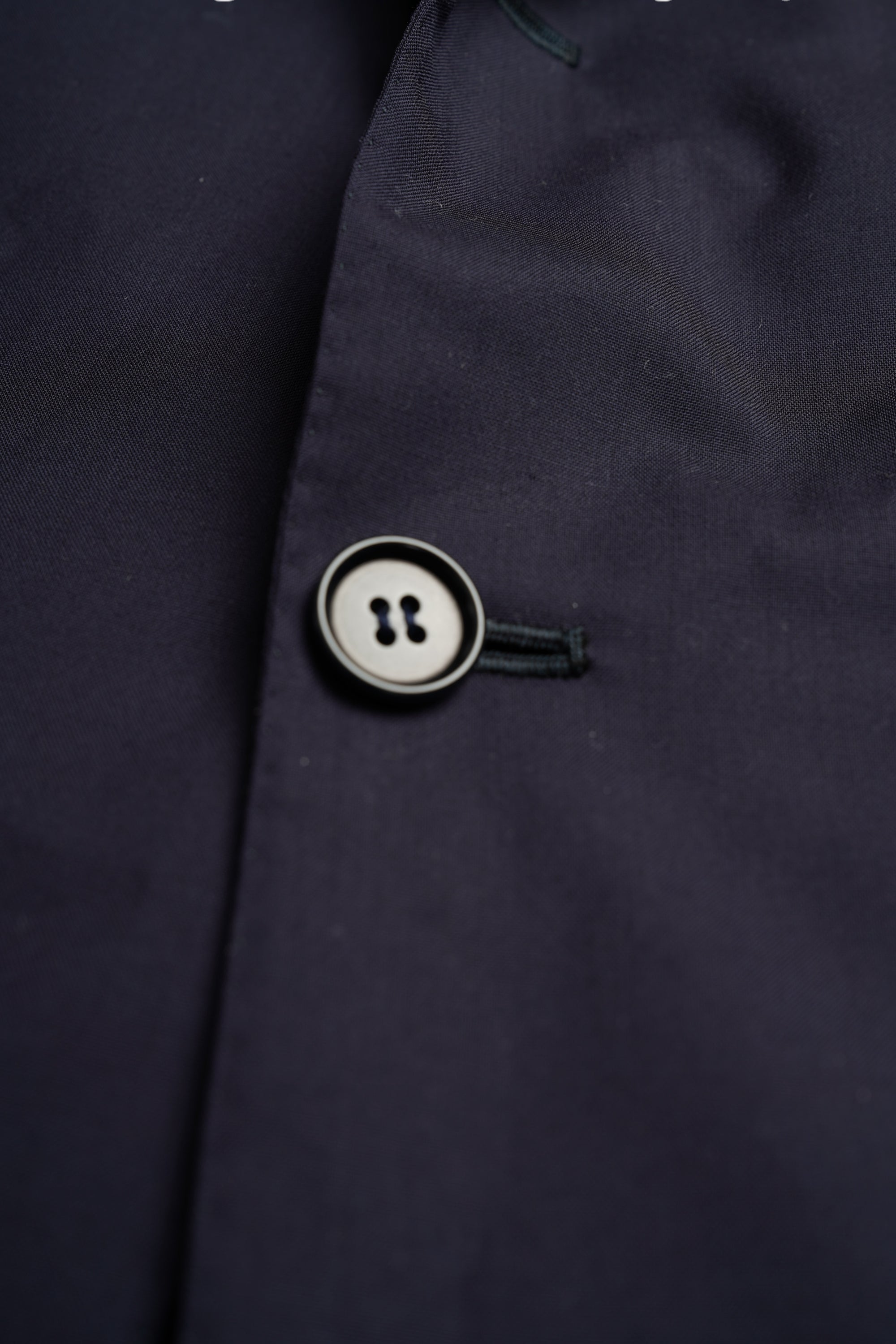 Kiton Jacke Blazer ultraleichte Wolle blau 14 Micron Blanc Blu 180s