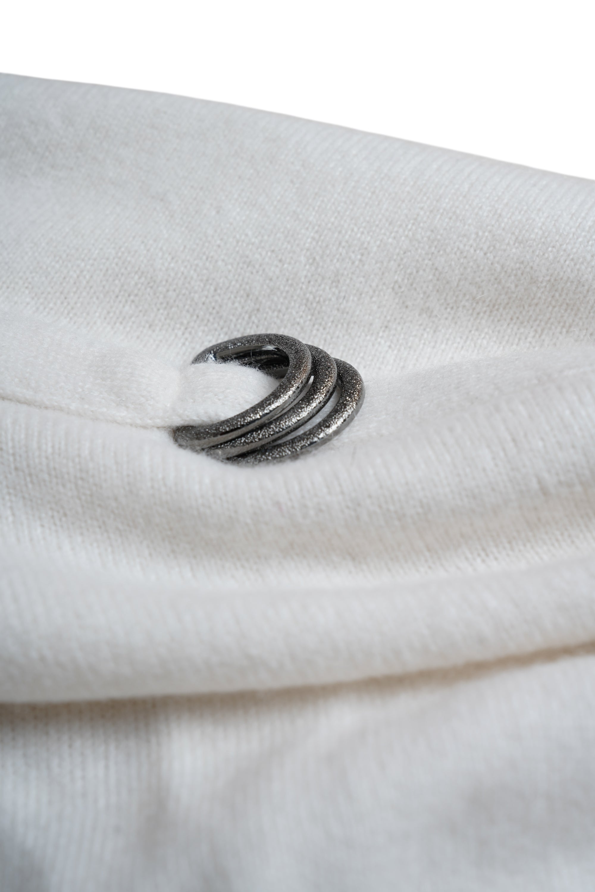 Brunello Cucinelli Pullover Kaschmir mit Monili Dazzling Federkaschmir