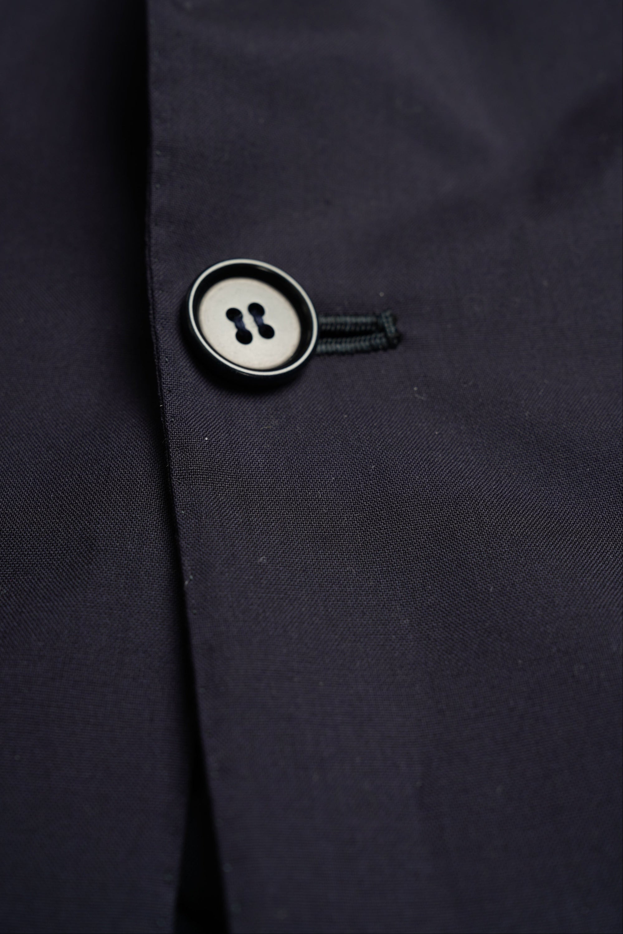 Kiton Jacke Blazer ultraleichte Wolle blau 14 Micron Blanc Blu 180s