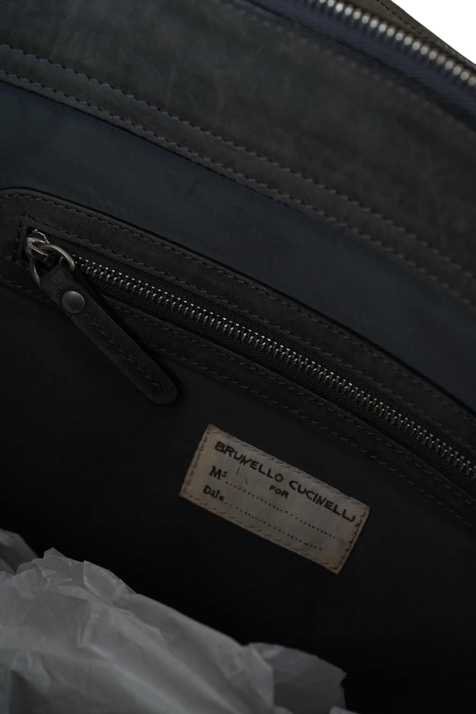 Brunello Cucinelli Handtasche Shopper Shopping Bag groß Leder