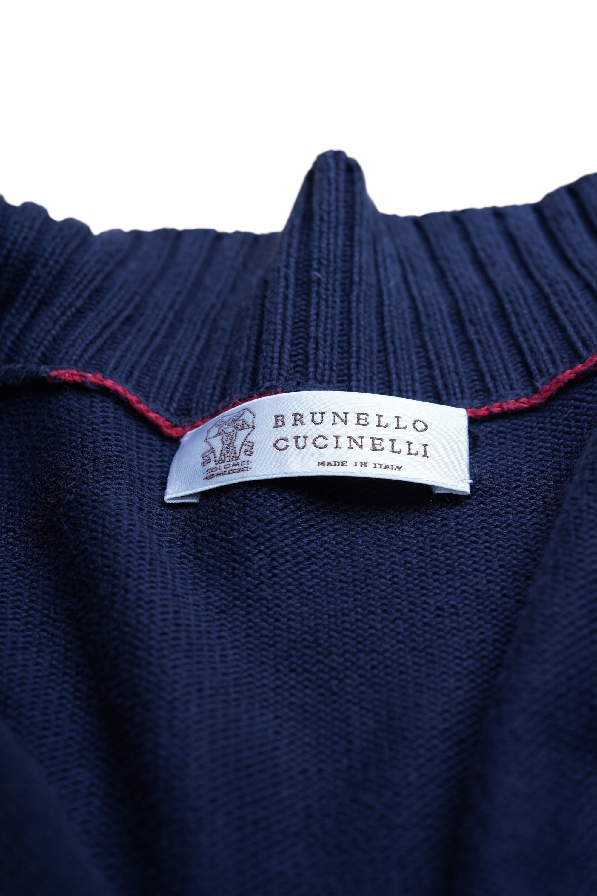 Brunello Cucinelli Strickjacke Cardigan Baumwolle blau