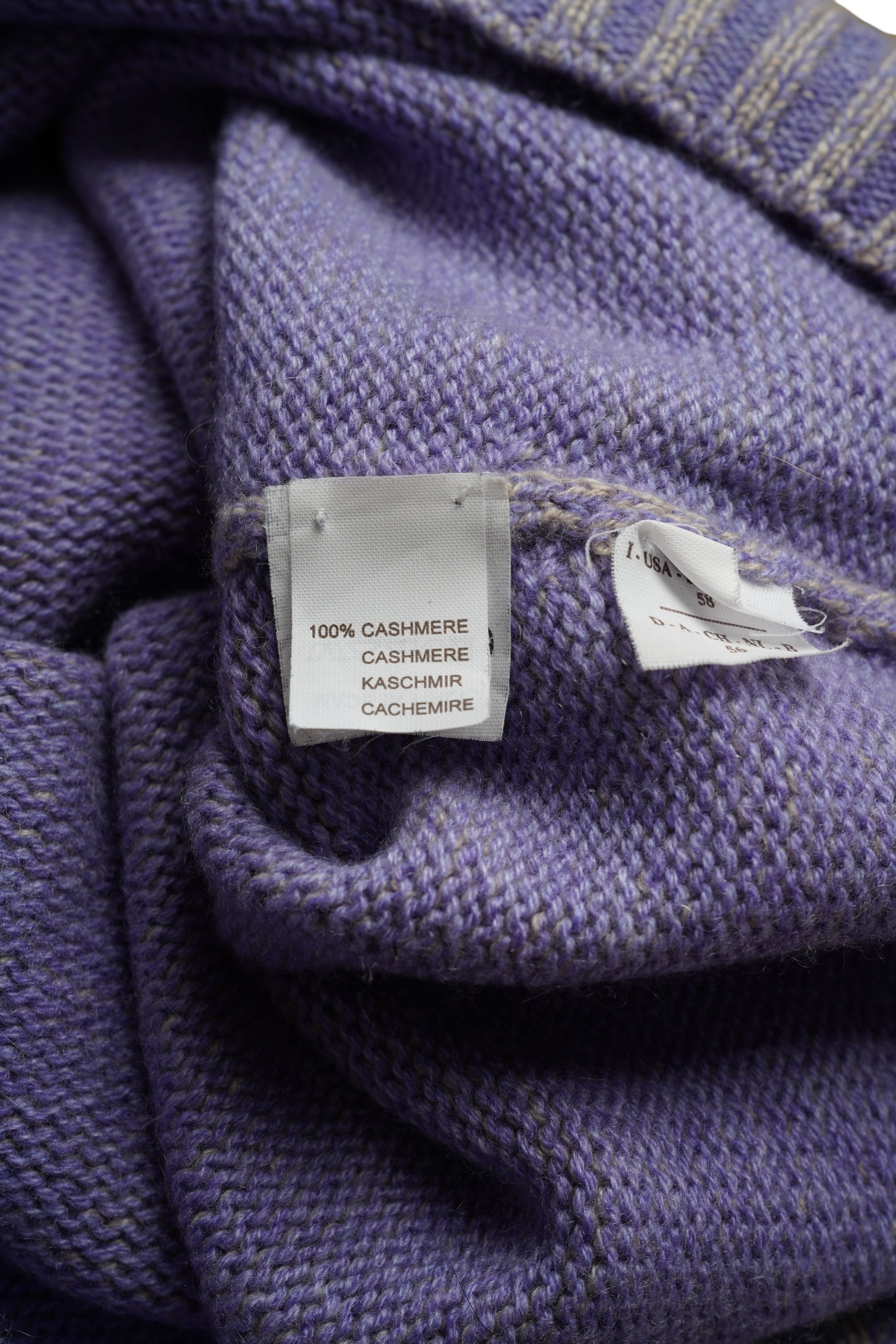 Brunello Cucinelli Pullover aus dickem Kaschmir Zipper XXL