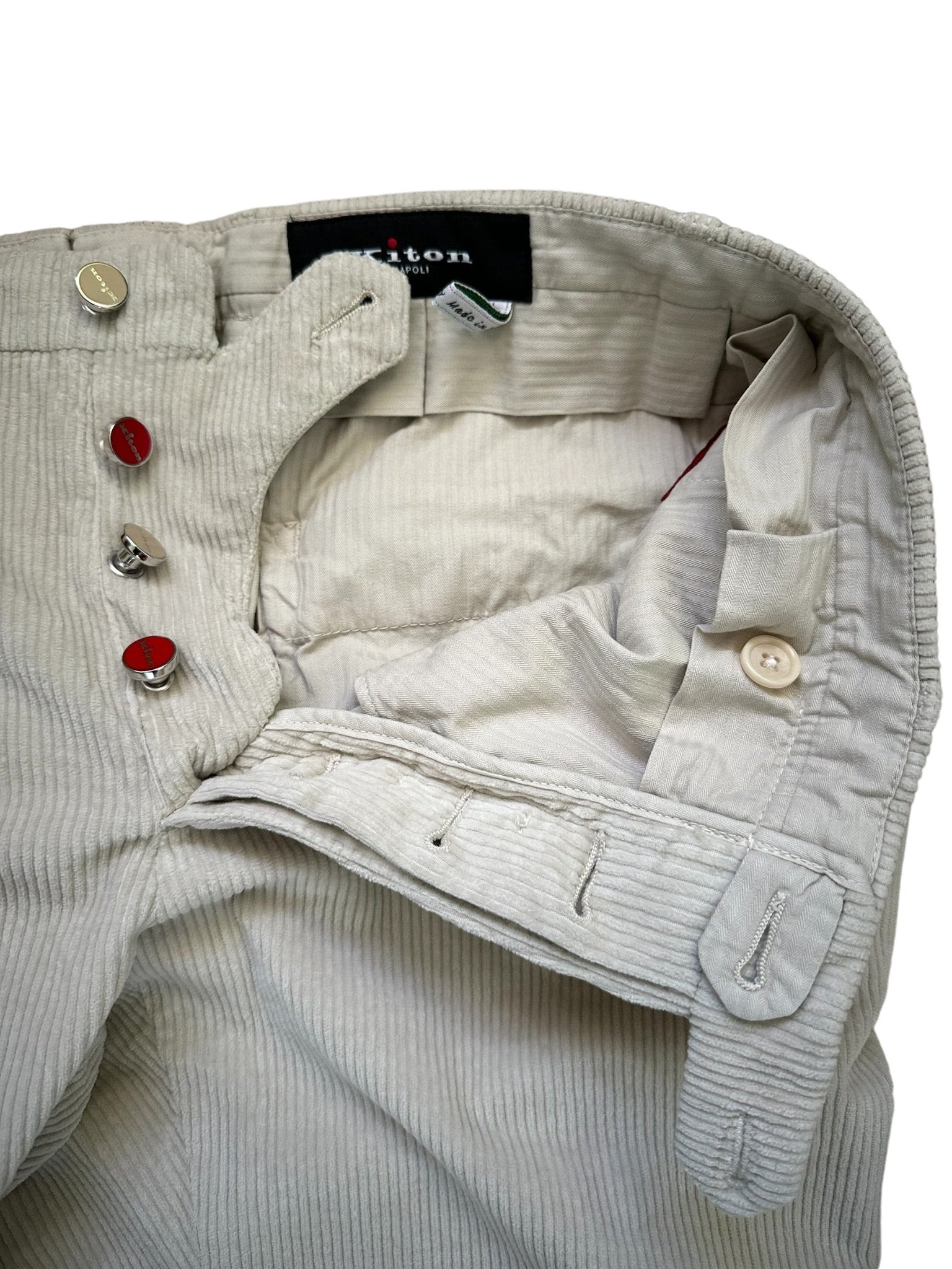 Kiton Hose Cord Chino - 24/7 Clothing