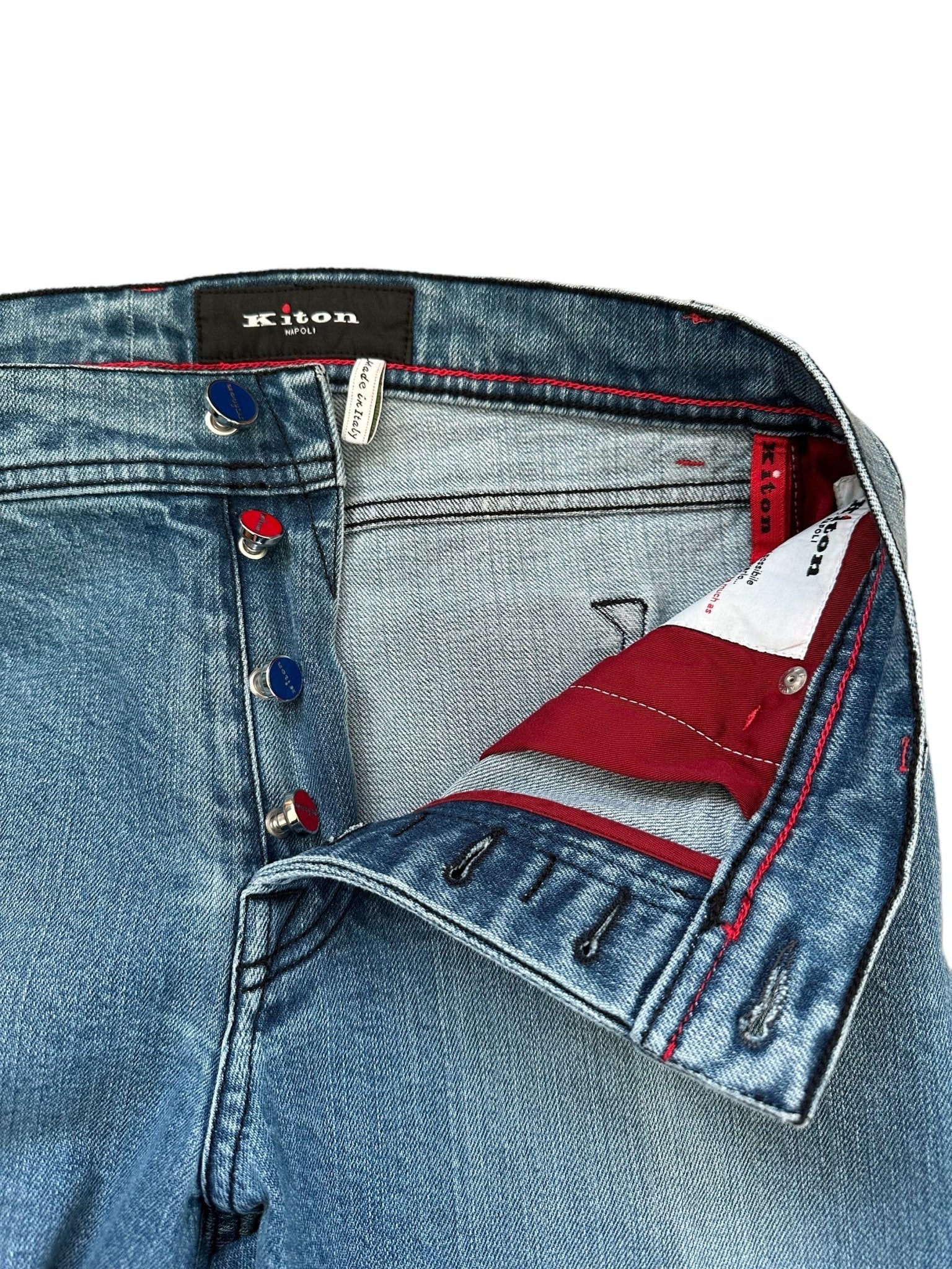 Kiton Jeans blau - 24/7 Clothing