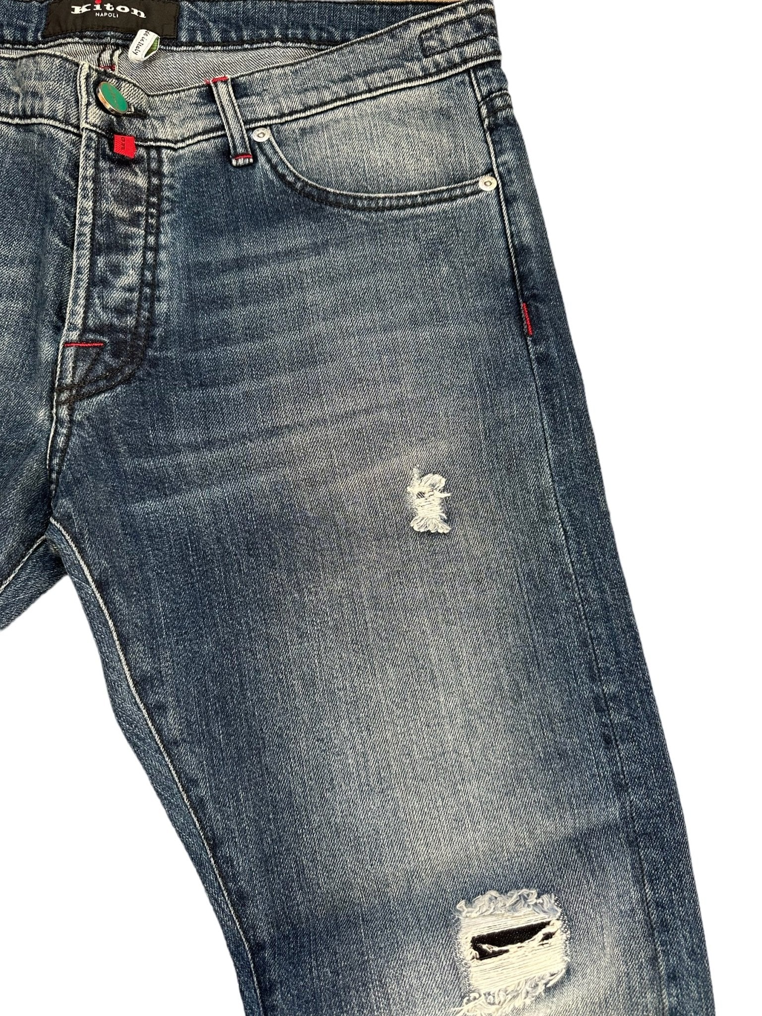 Kiton Jeans washed - 24/7 Clothing