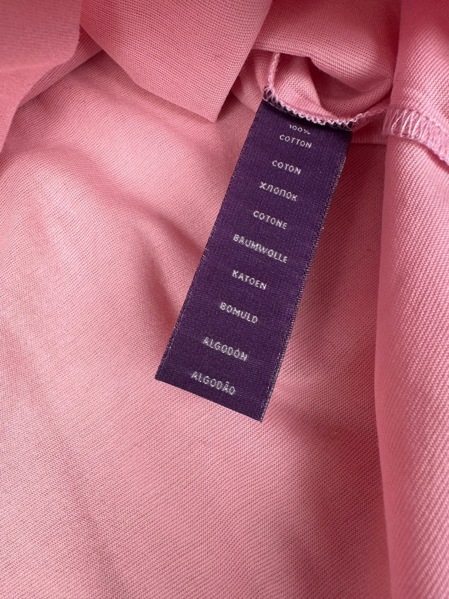 Ralph Lauren Purple Label T-Shirt rosa - 24/7 Clothing